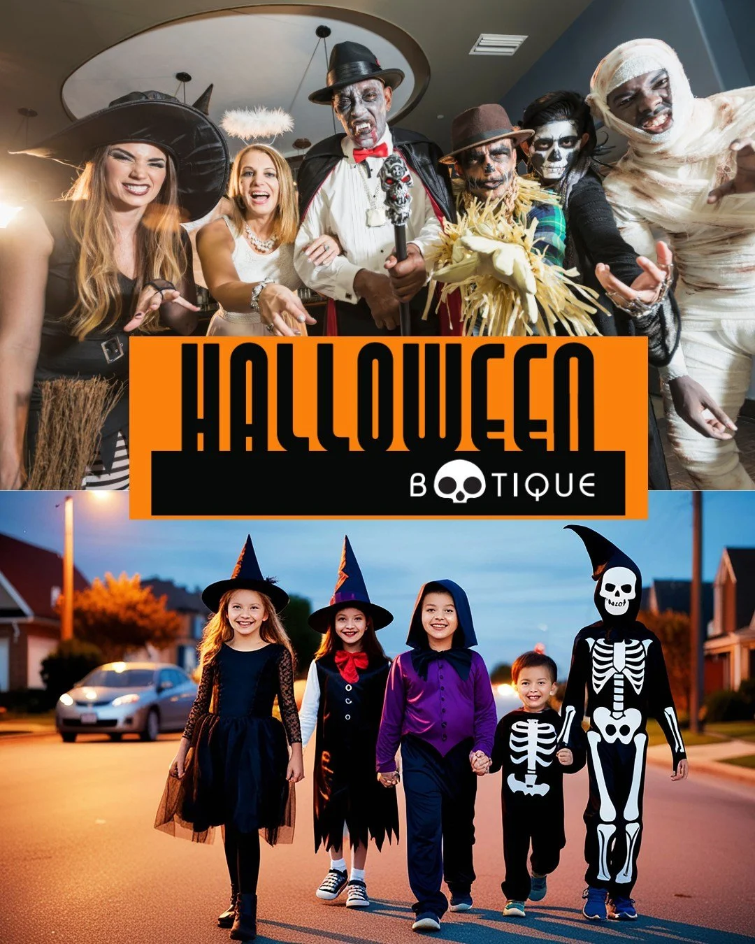 From costumes and wigs to makeup, masks, and party must-haves, @halloweenbootique at Triangle Square is your one-stop shop for all things spooky.
This year-round shop is the ultimate Halloween destination for kids and adults alike.