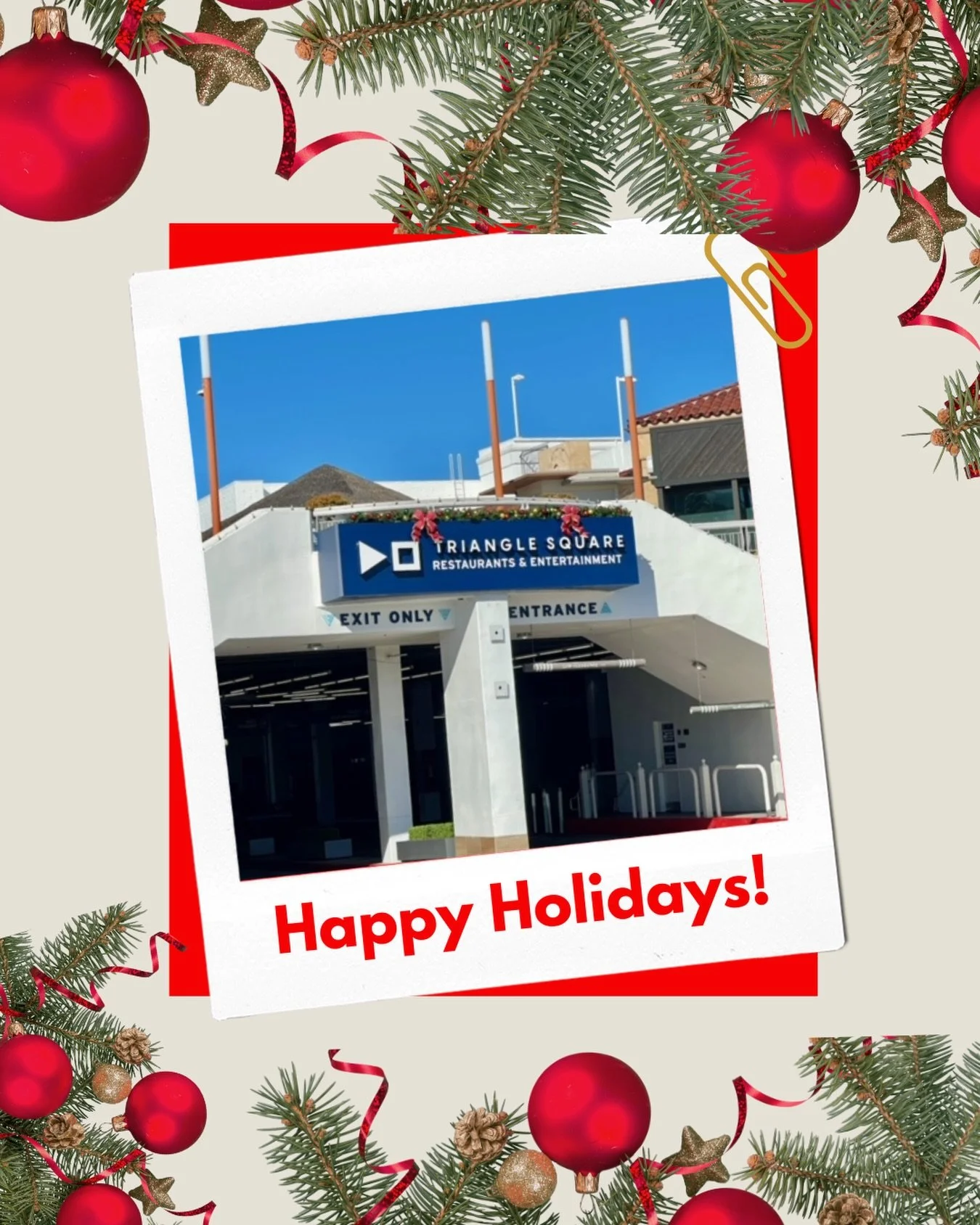 Happy Holidays from@#trianglesquare!