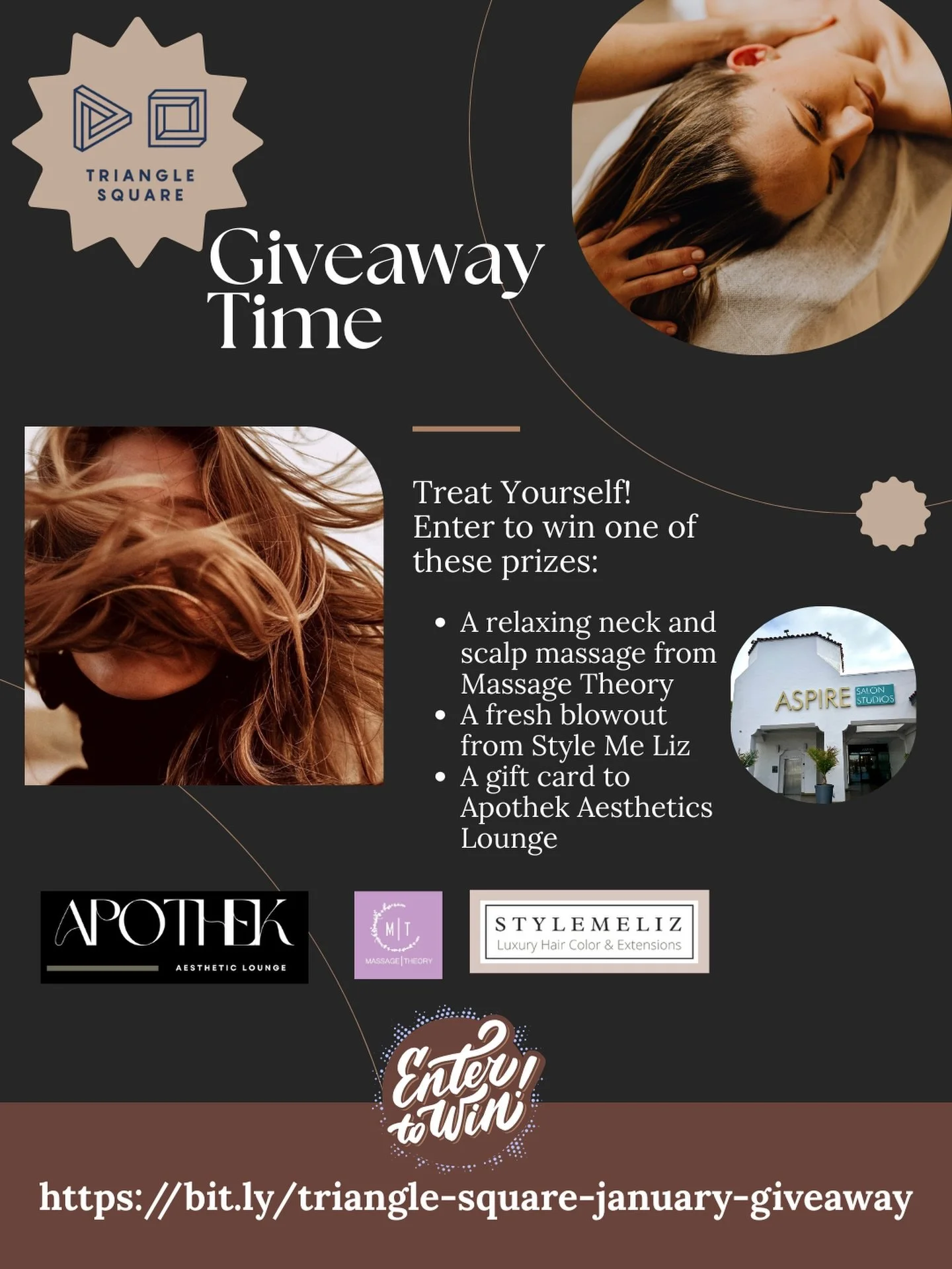 We&rsquo;re kicking off 2026 with a self‑care celebration you won&rsquo;t want to miss. Our Instagram Giveaway is officially live, and we&rsquo;re partnering with some of our incredible Aspire @aspiresalonstudios tenants to bring you the ultimate fee