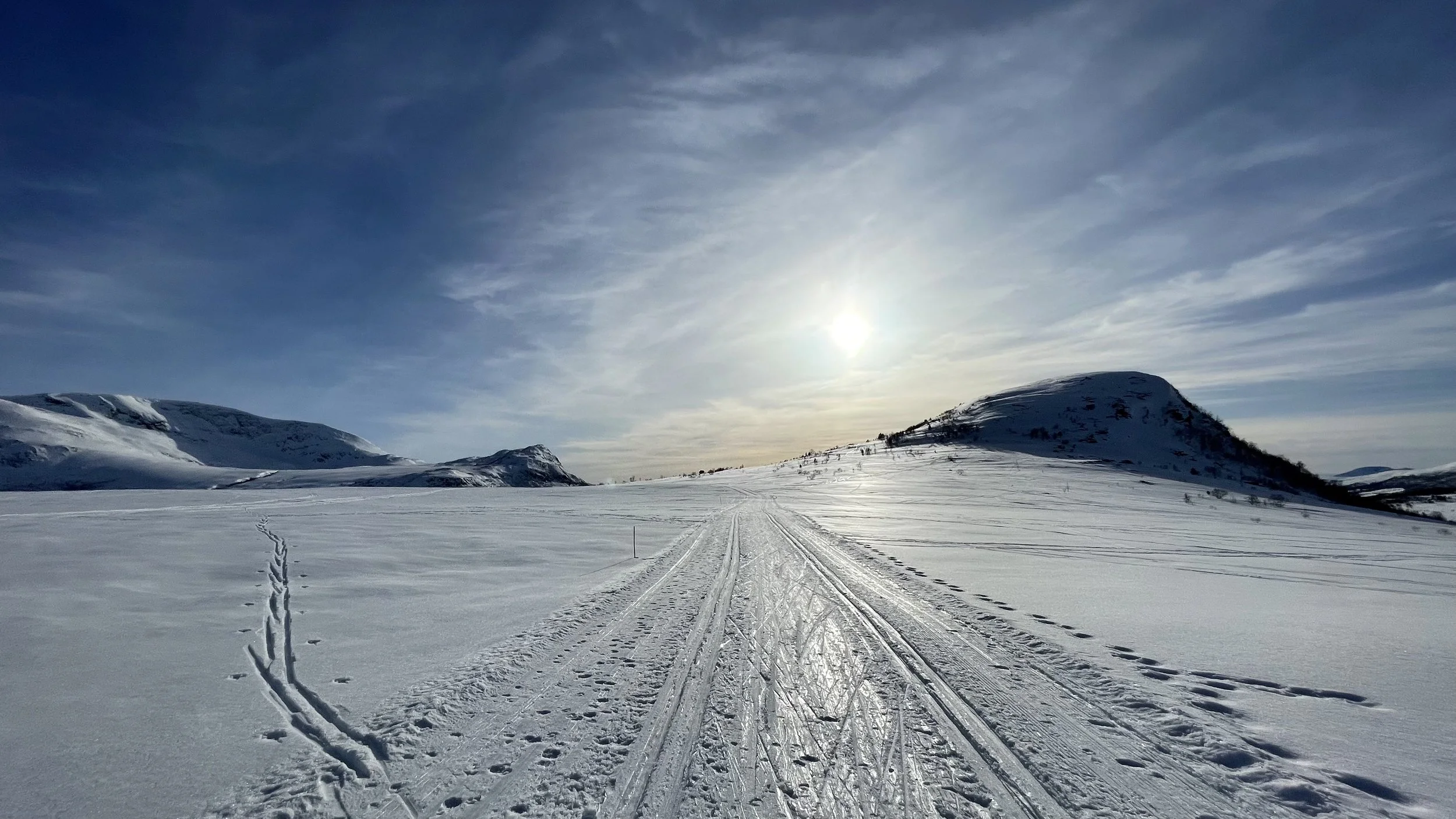 Fjellandskap i Hallingdal – typisk hytteområde på Norefjell og i Hallingdal