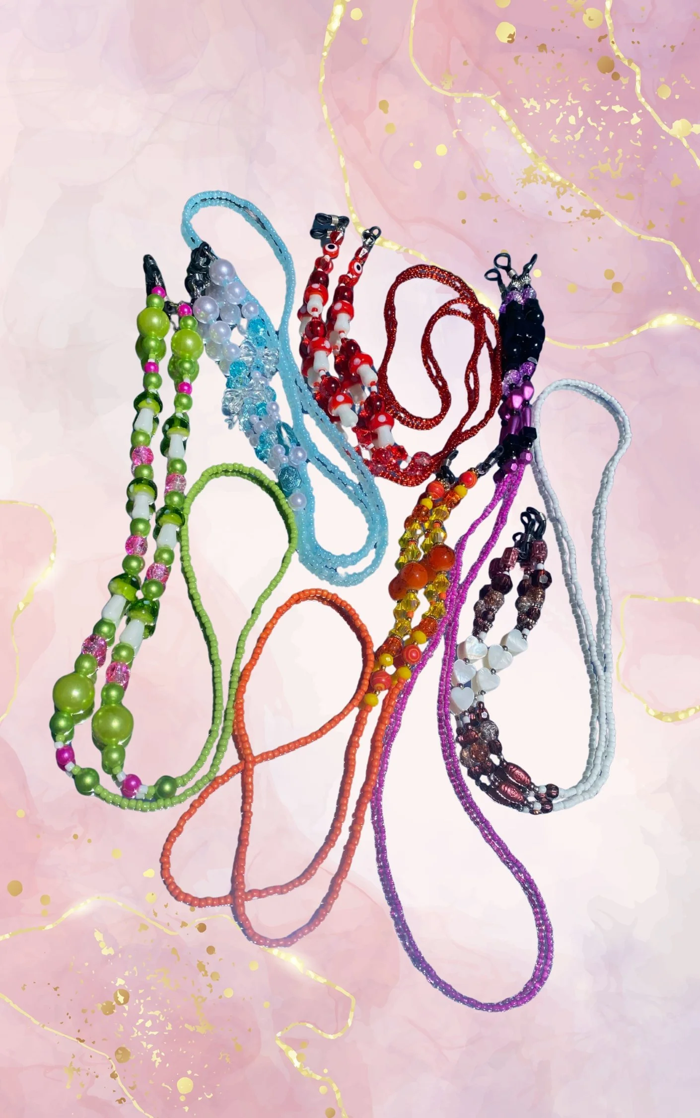 Beaded Glasses Chains *NEW DESIGNS ADDED*