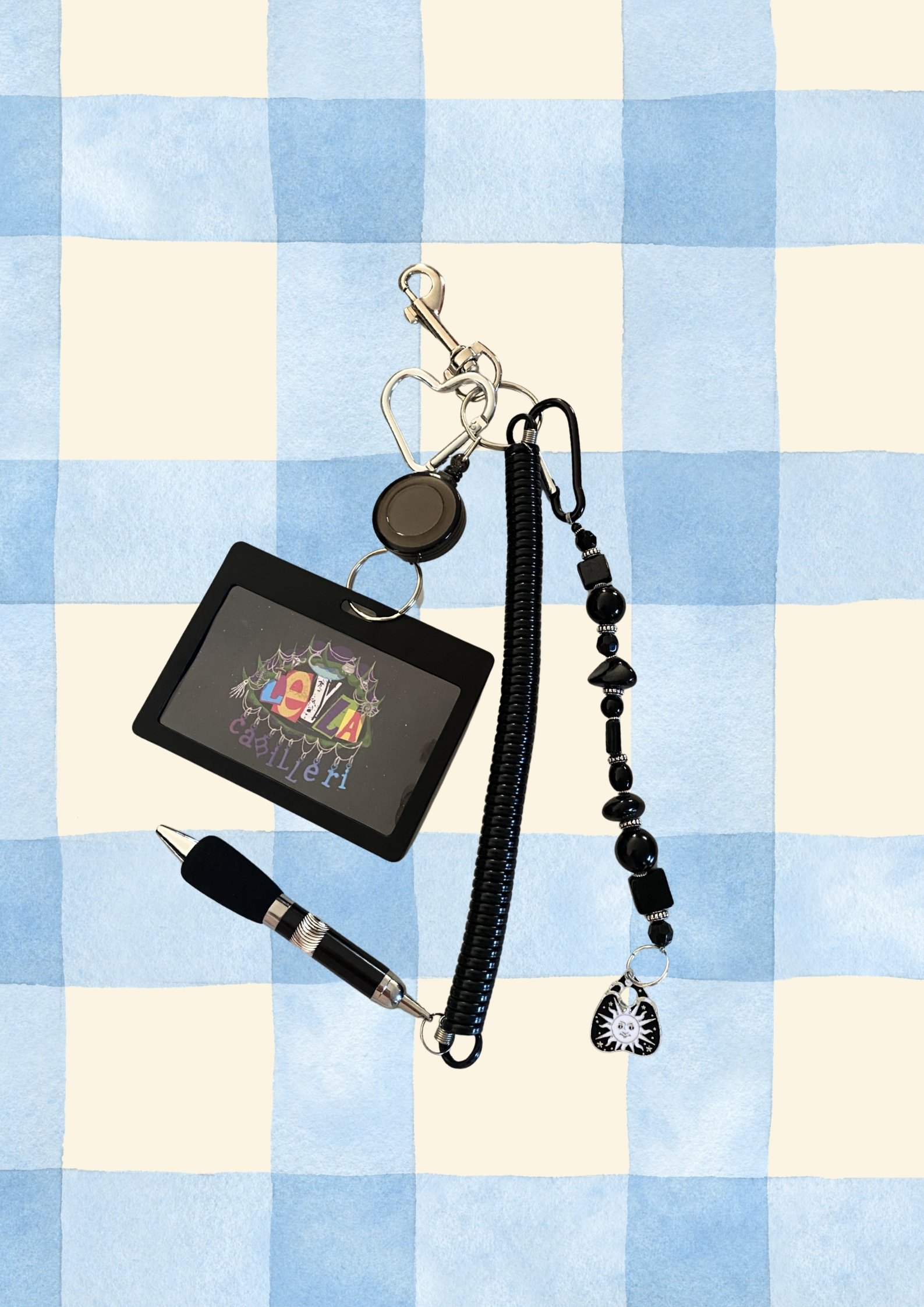 Blue and Pale Yellow Playful Lucky Quote Poster (2).jpg