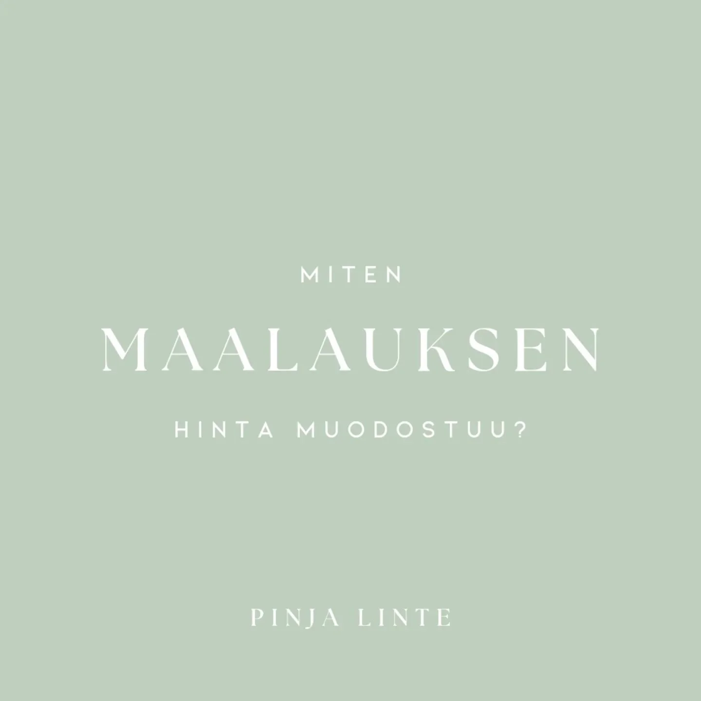 Mist&auml; muotokuvamaalauksen hinta koostuu?

1. Maalauksen KOKO
Ilmoitetut koot ovat esimerkkej&auml;. Maalauspohjat valmistetaan Suomessa puusep&auml;nliikkeess&auml; tilauksesta, joten voit valita juuri oikean kokoisen maalauksen haluamaasi tilaa