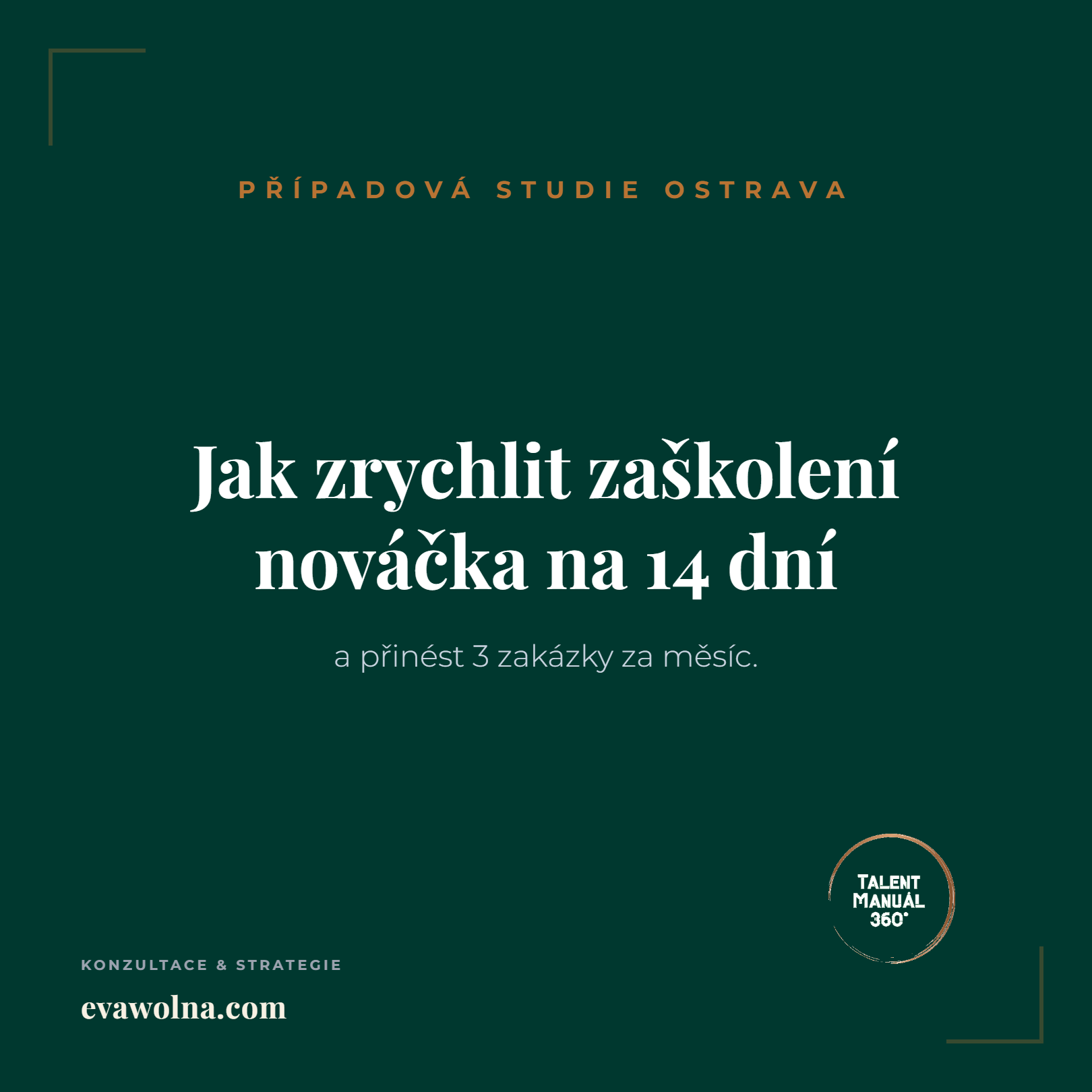 Případová studie: Jak zrychlit zaškolení nováčka na 14 dní
