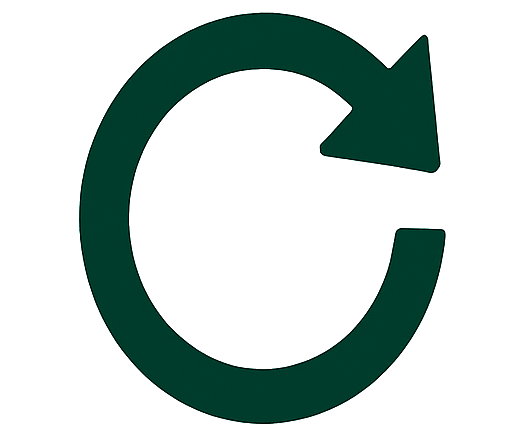 A circular arrow symbol indicating refresh or reload.