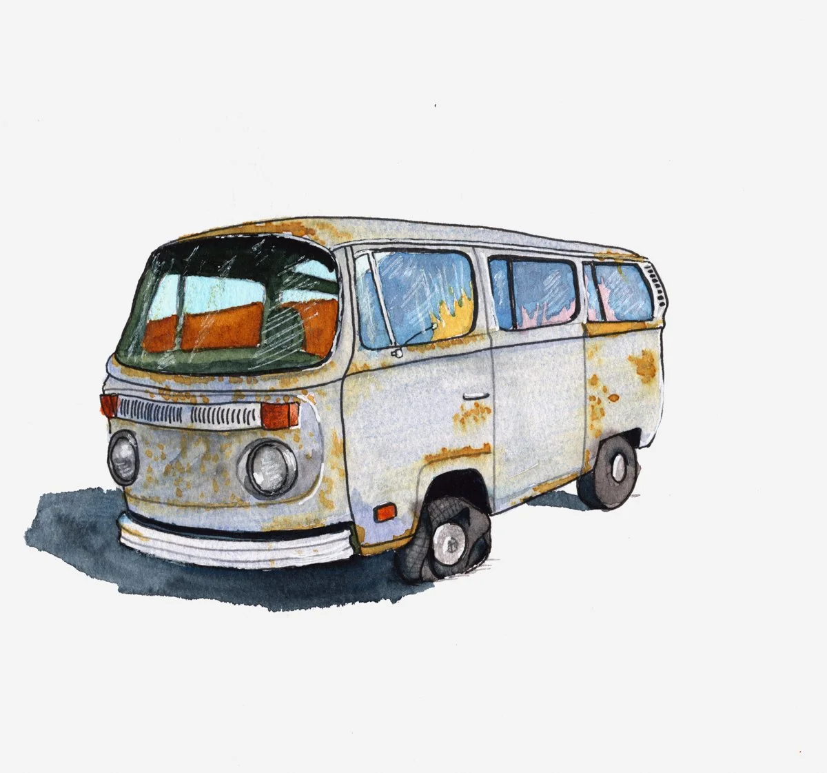Grungy Bus