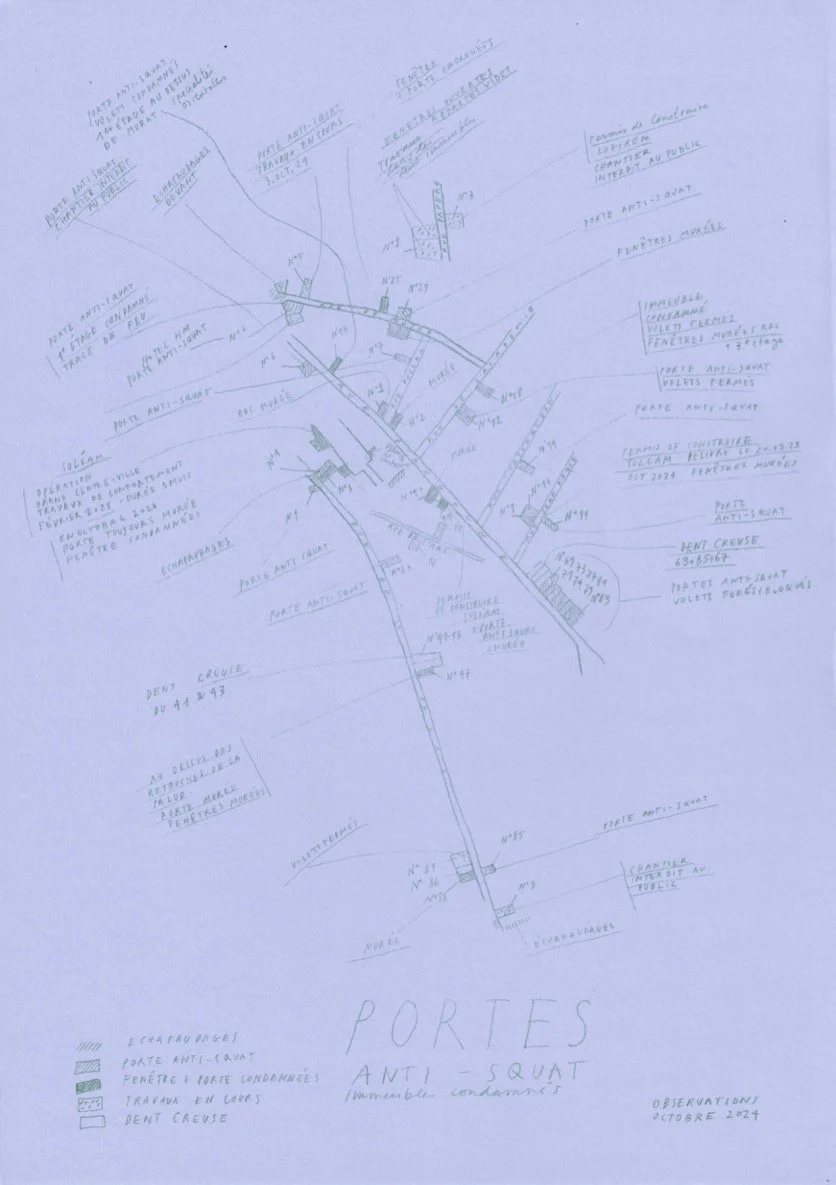 Risographie - Déplier l'ordinaire - Noailles - Portes antisquat