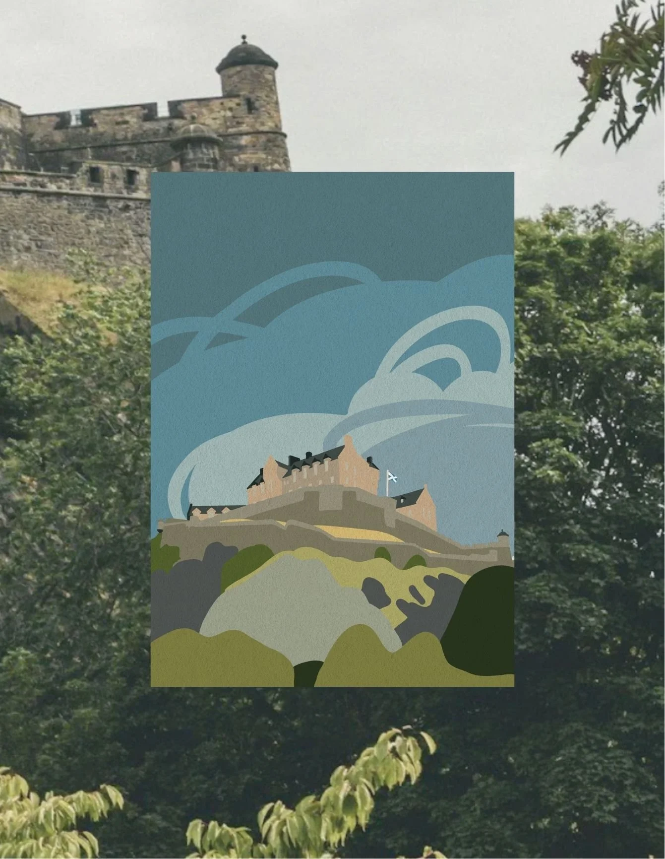 Edinburgh Castle ● Scottish Wall Art Print