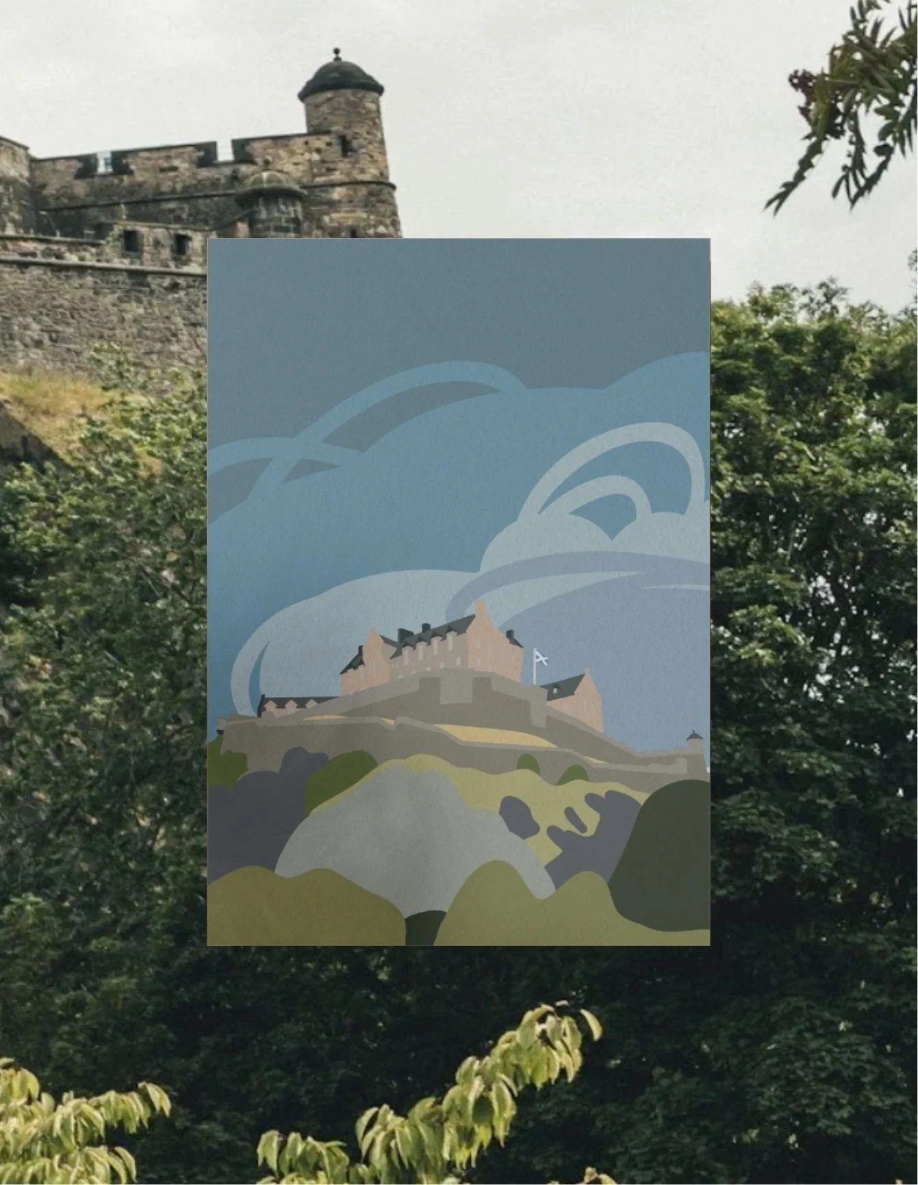 Edinburgh Castle ● Scottish Wall Art Print