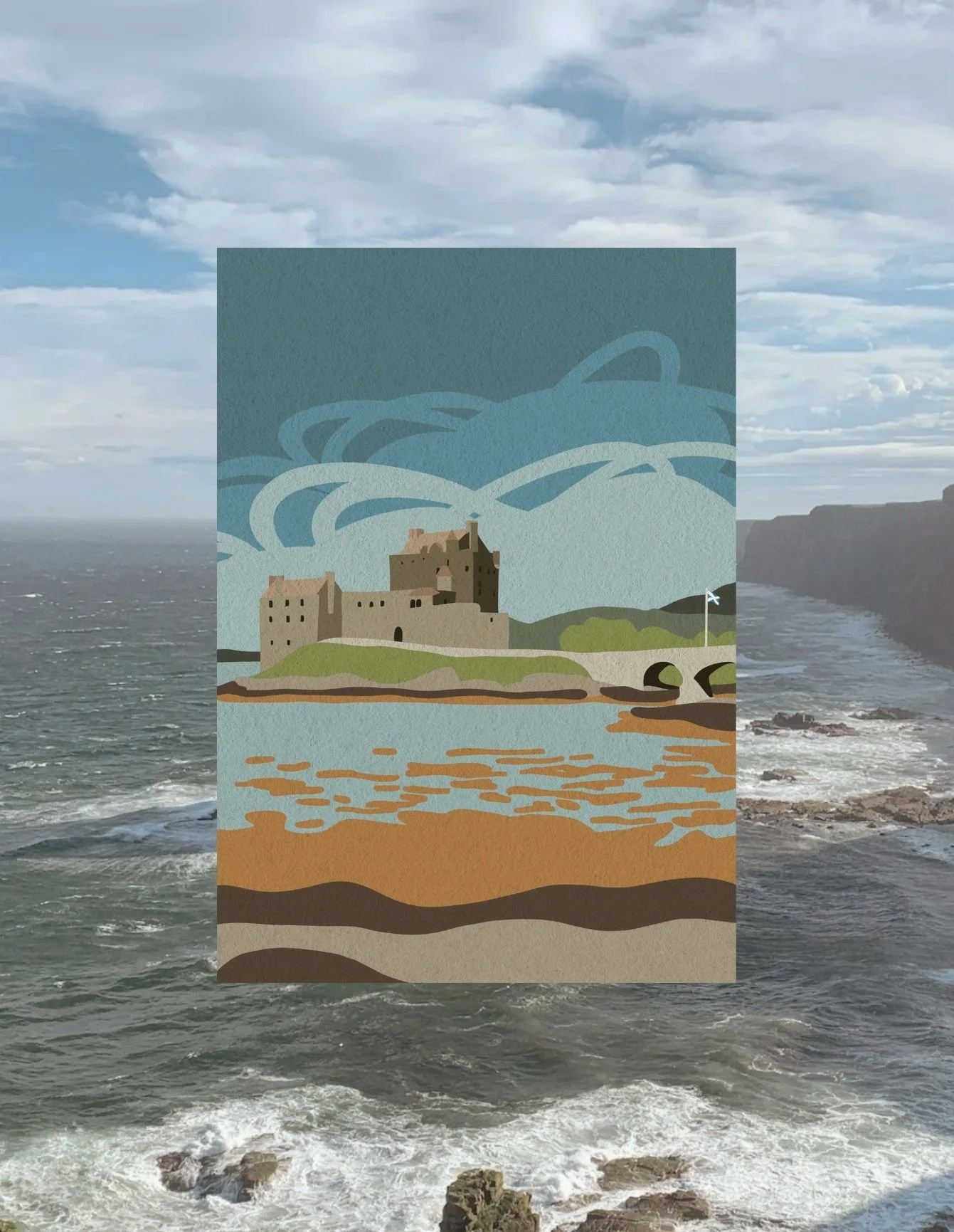 Eilean Donan Castle ● Scottish Wall Art Print