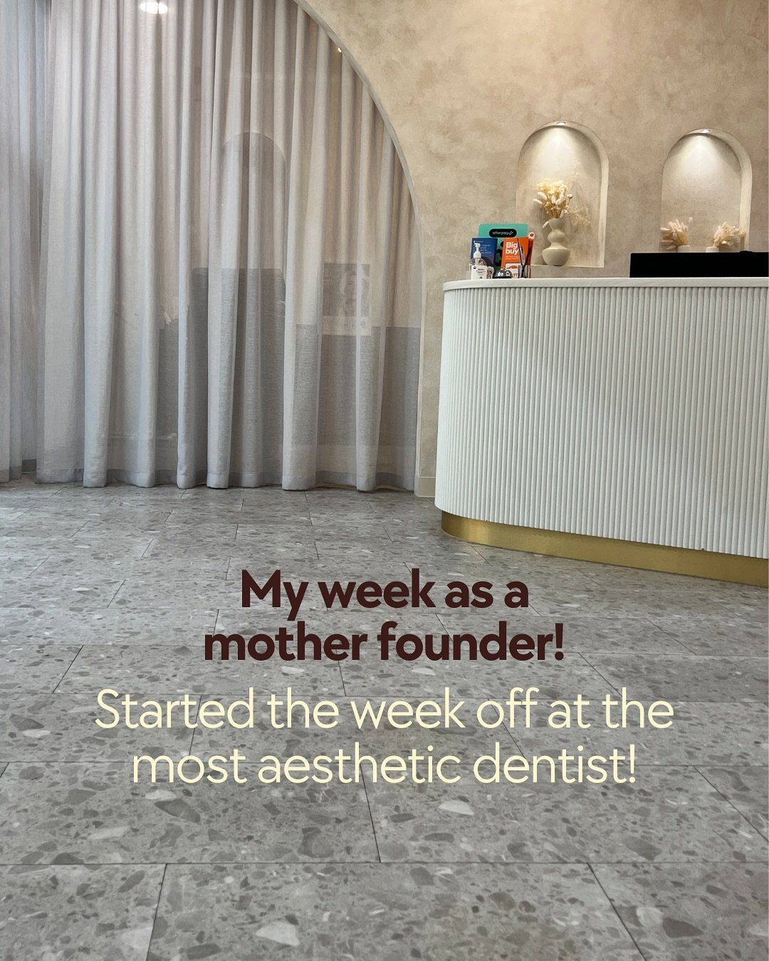 My week as a &lsquo;mother founder&rsquo; 😜 

#melbournestudio #melbournebusinesses #mumbusinessowner #founderlife #mumownedbusiness