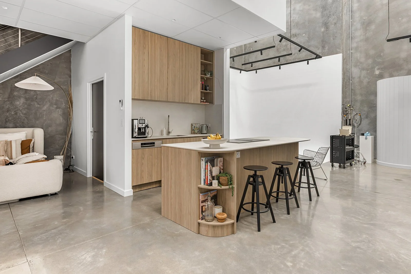 Fully functioning kitchen