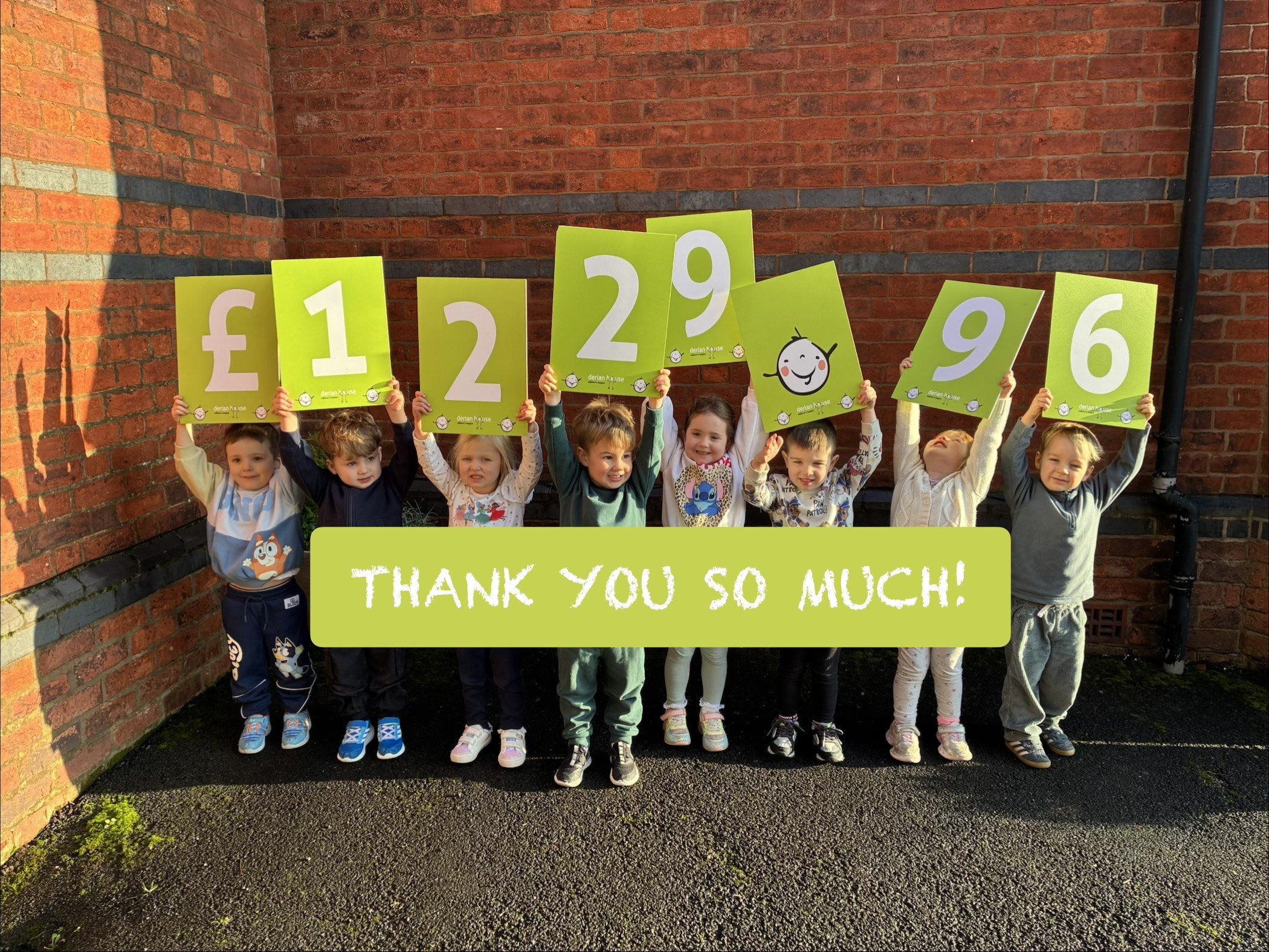 A very big THANK YOU! 