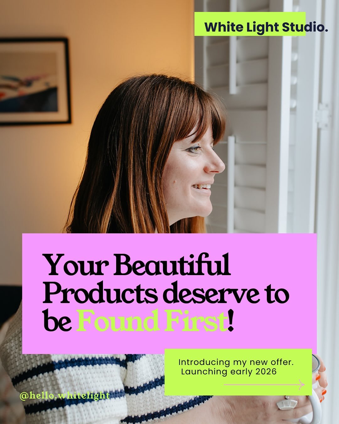 You&rsquo;ve built a beautiful brand.

Now it&rsquo;s time to make sure people can actually find it.

⚡️ Found First is my 3-month guided SEO experience for independent ecommerce brands who are ready for calm, confident visibility.

Here&rsquo;s how 