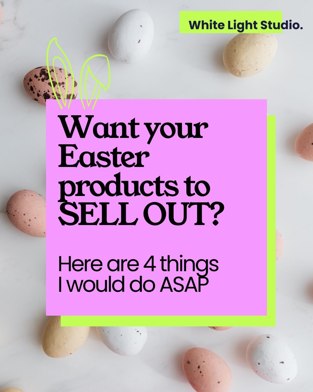 Consider this your Easter SEO Checklist!🐣

Also, sorry if you&rsquo;re now craving mini eggs!😬🤣