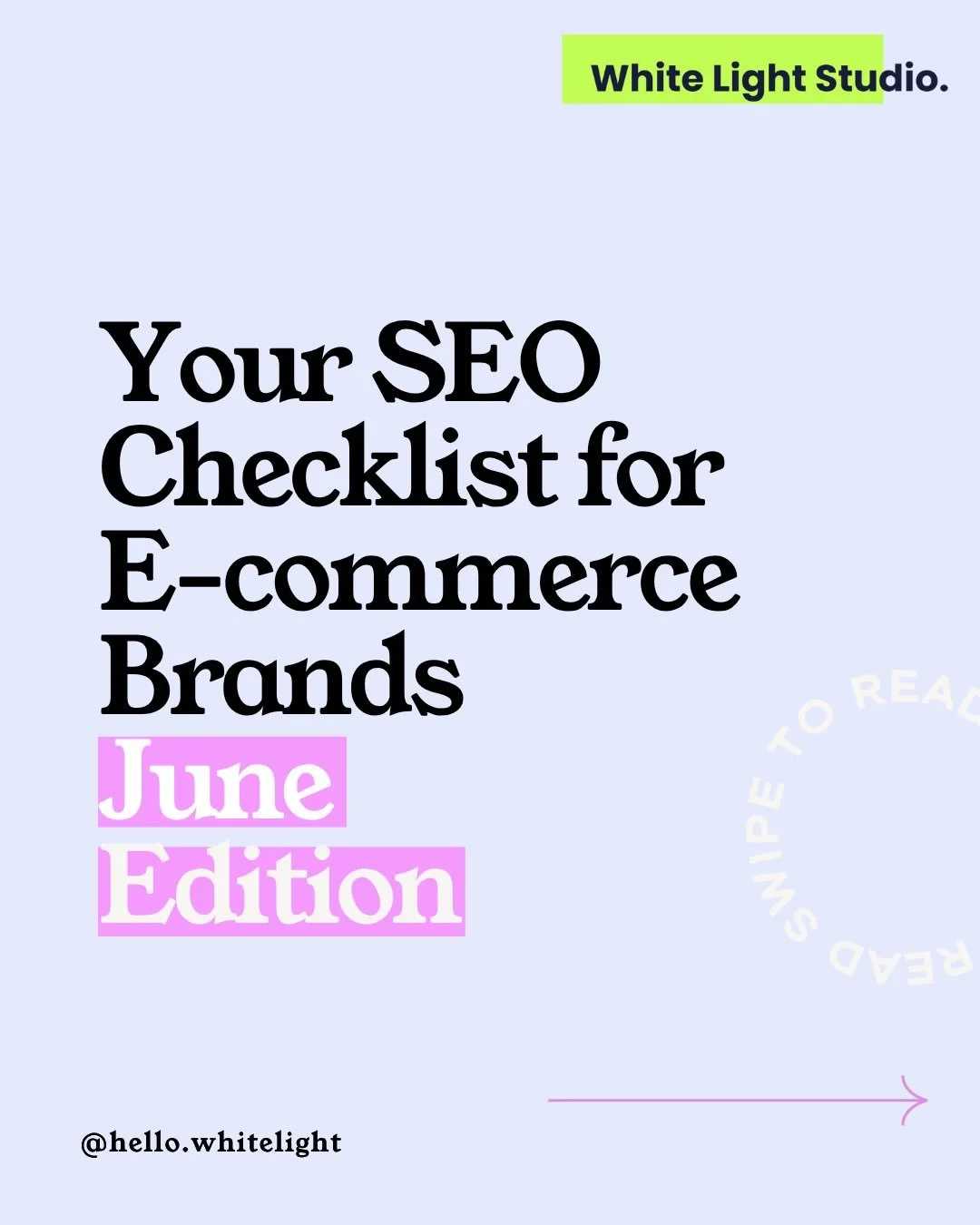 June is here! 🏄&zwj;♀️ ☀️ 

And out of all of the tips this month, (whether you decide to join my SEO Summer Sprint or not) the final one is definitely the most important. x