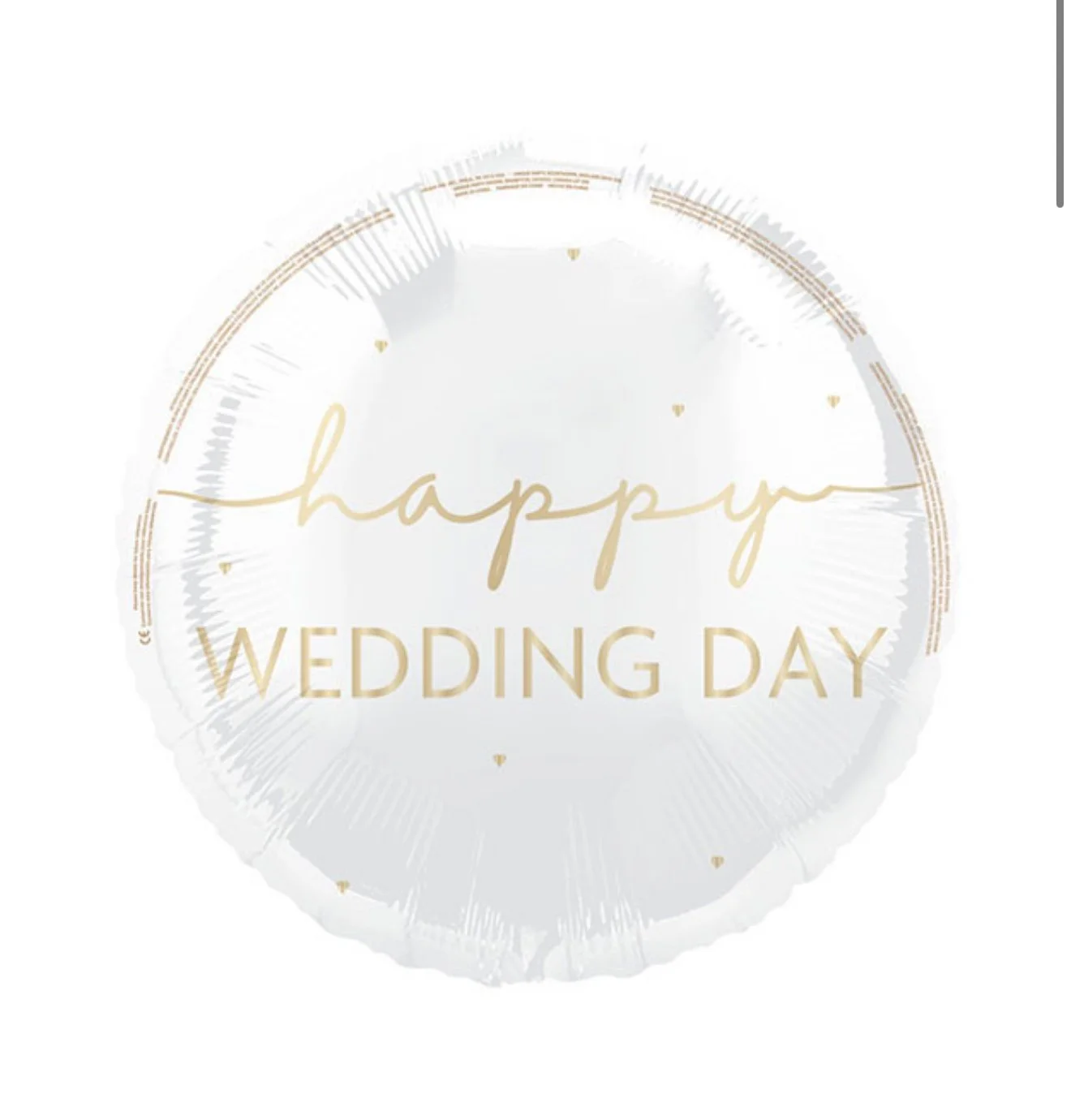 Happy Wedding Day Balloon
