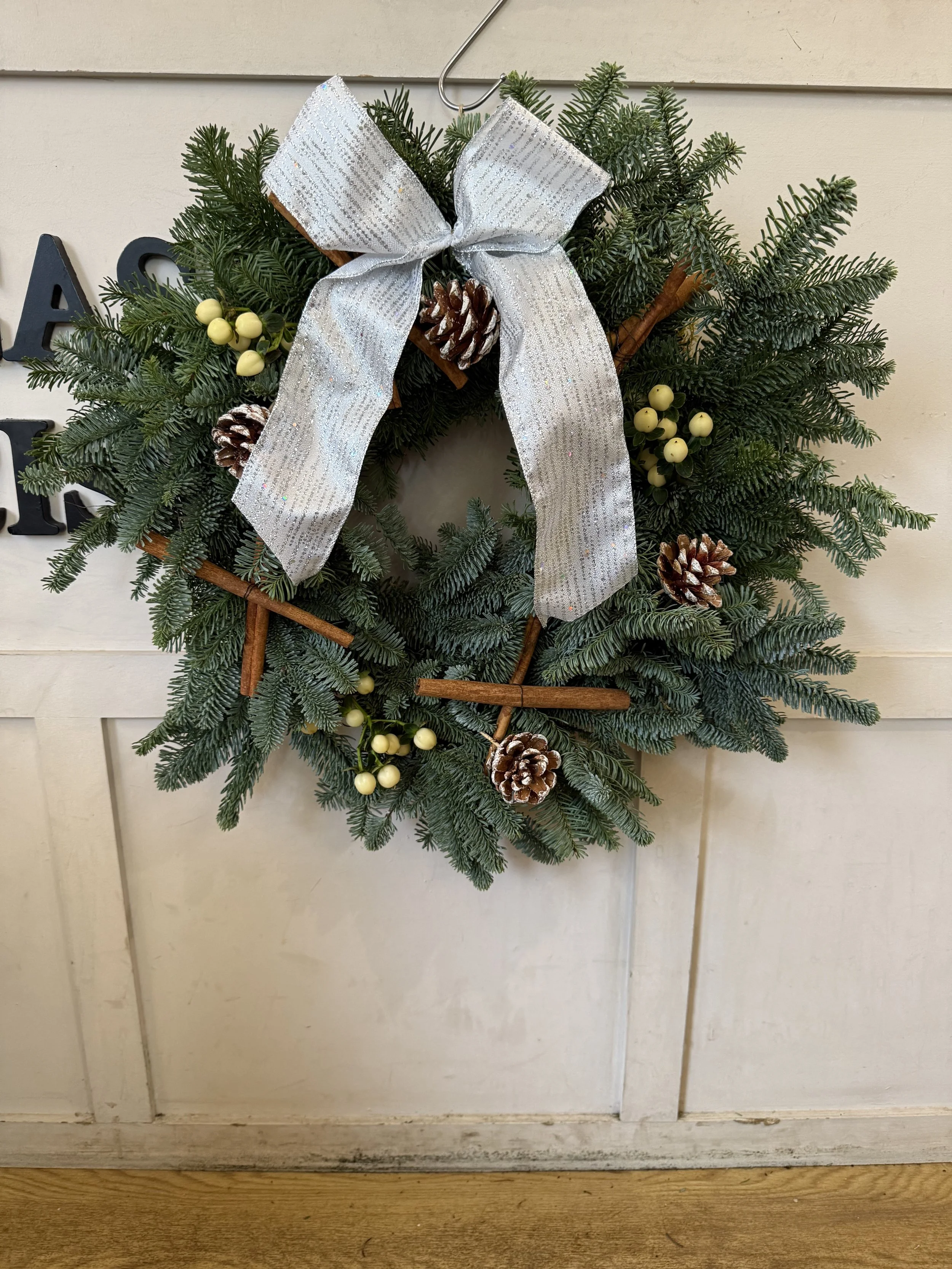 Pine Door Wreath
