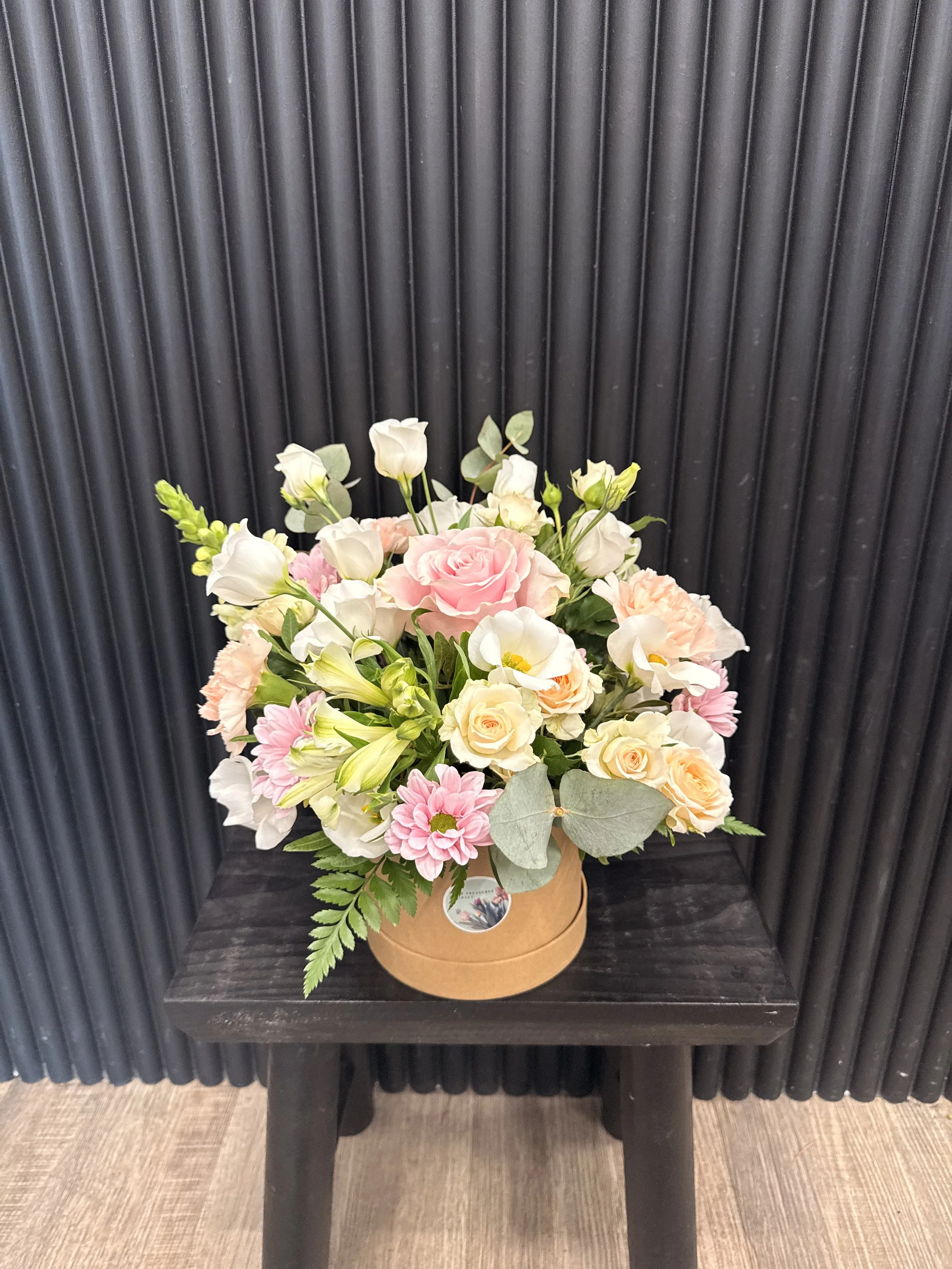 Blush Dior Hat Box