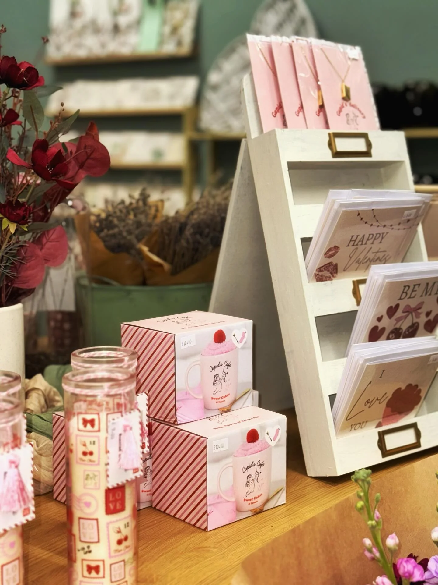 ❤️Love is in the air❤️ 

Our new Valentine&rsquo;s Day stock is now available in store and also we have launched our Valentine&rsquo;s Day products on our website available to pre-order 

💻- www.tuliptreasures.co.uk 

📍- Tulip Treasures Florist, 8,