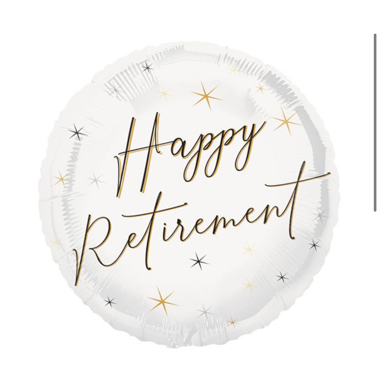 Happy Retirement Balloon