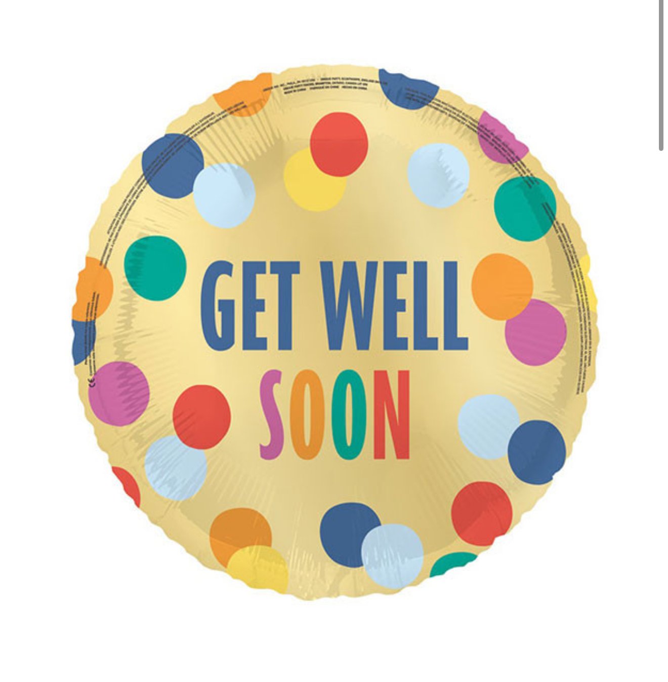 Get Well Soon Balloon