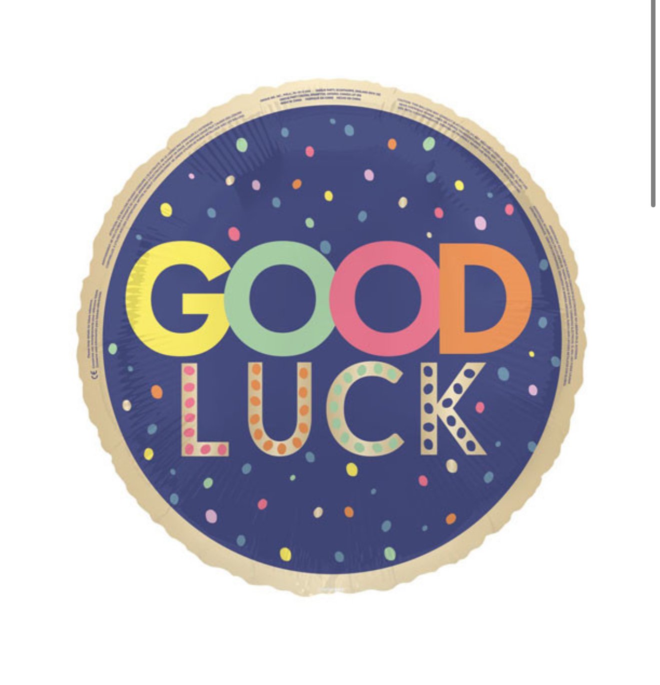 Good Luck Balloon
