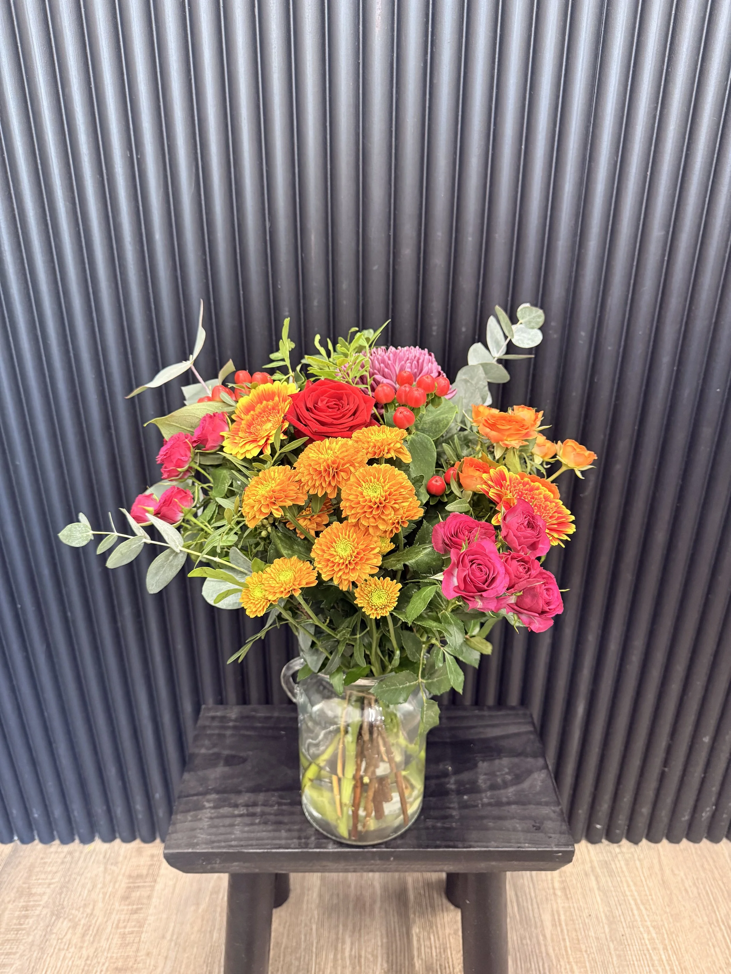 Sun Set Vase Arrangement