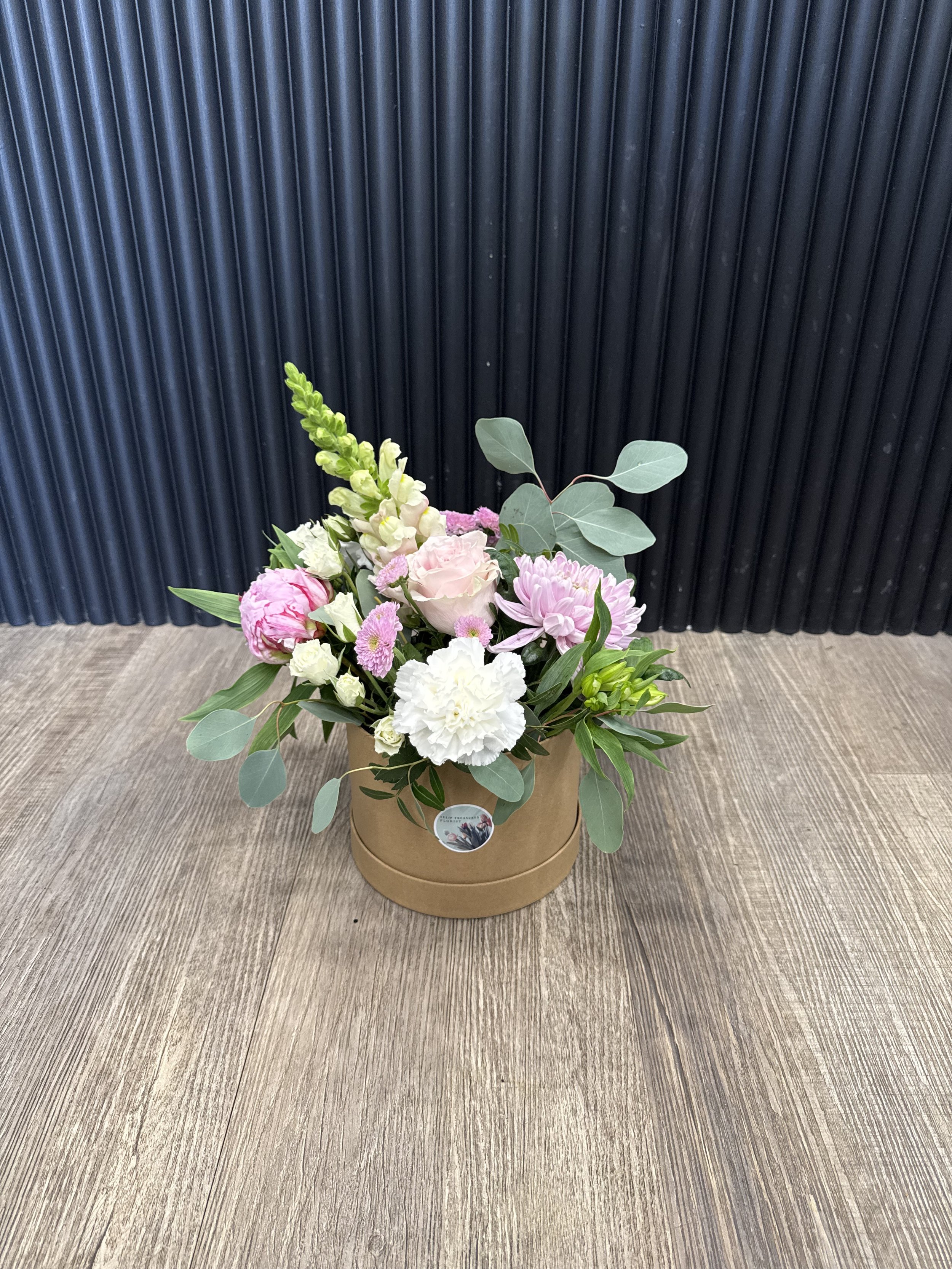 Blush Dior Hat Box
