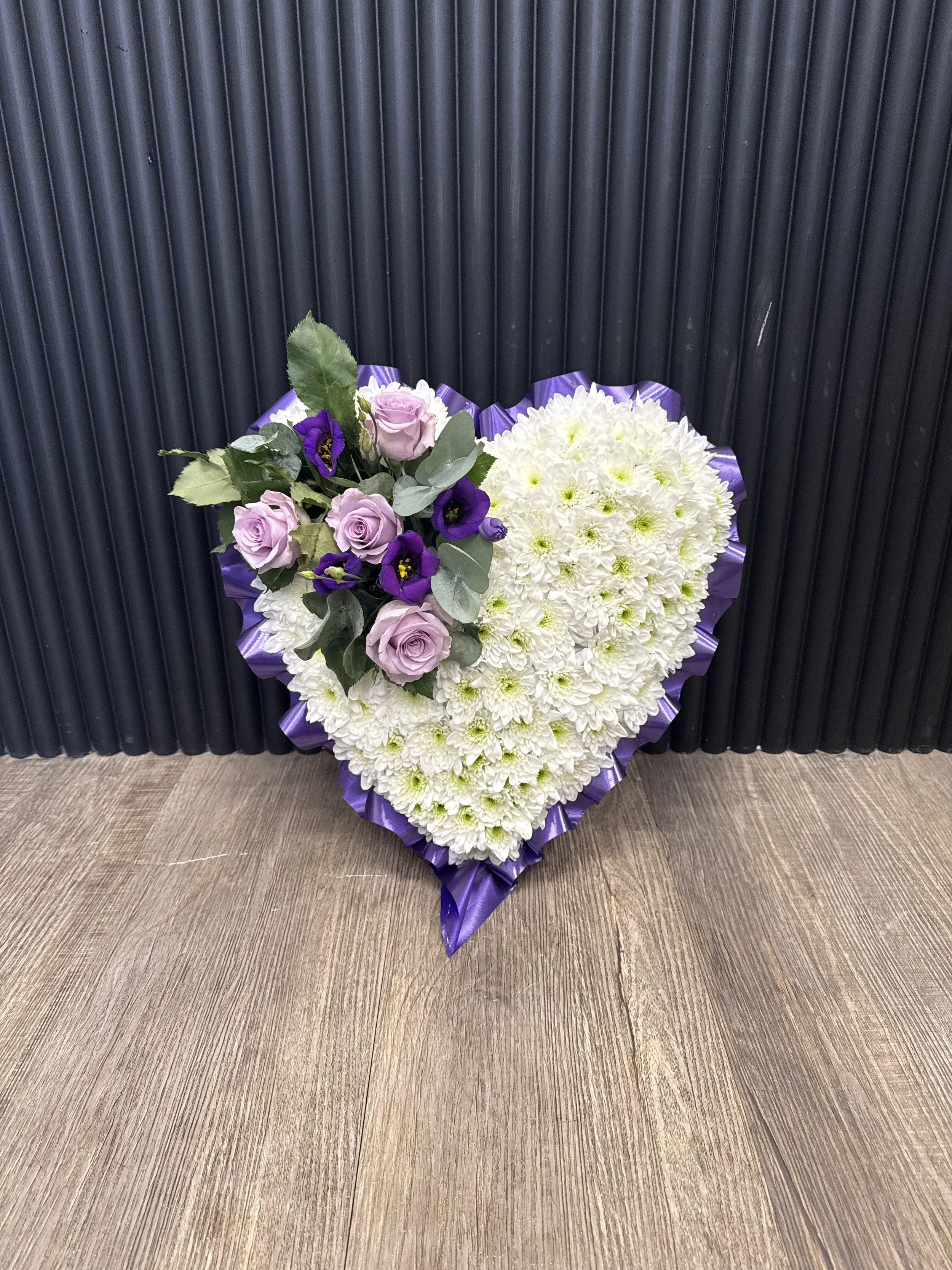 Violet Vibe Based Heart