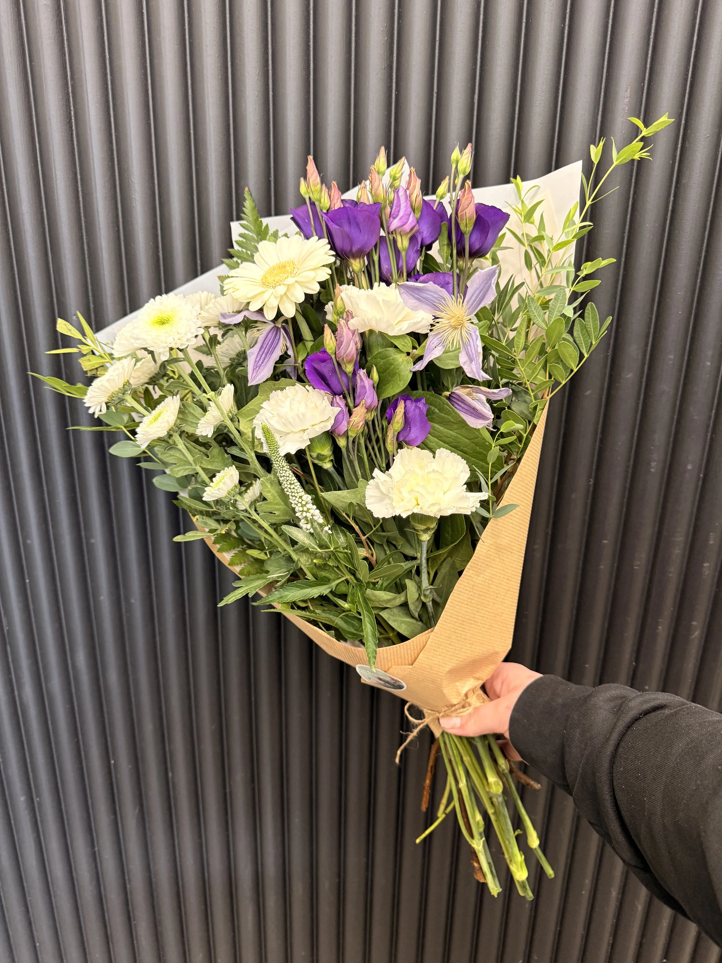 Violet Vibe Flat Bouquet