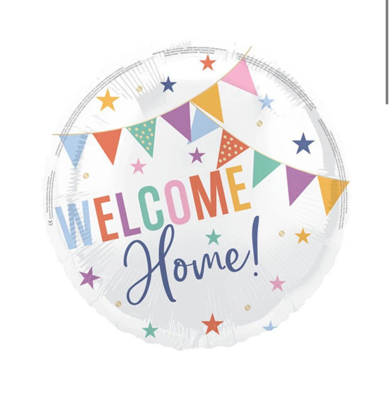 Welcome Home Balloon