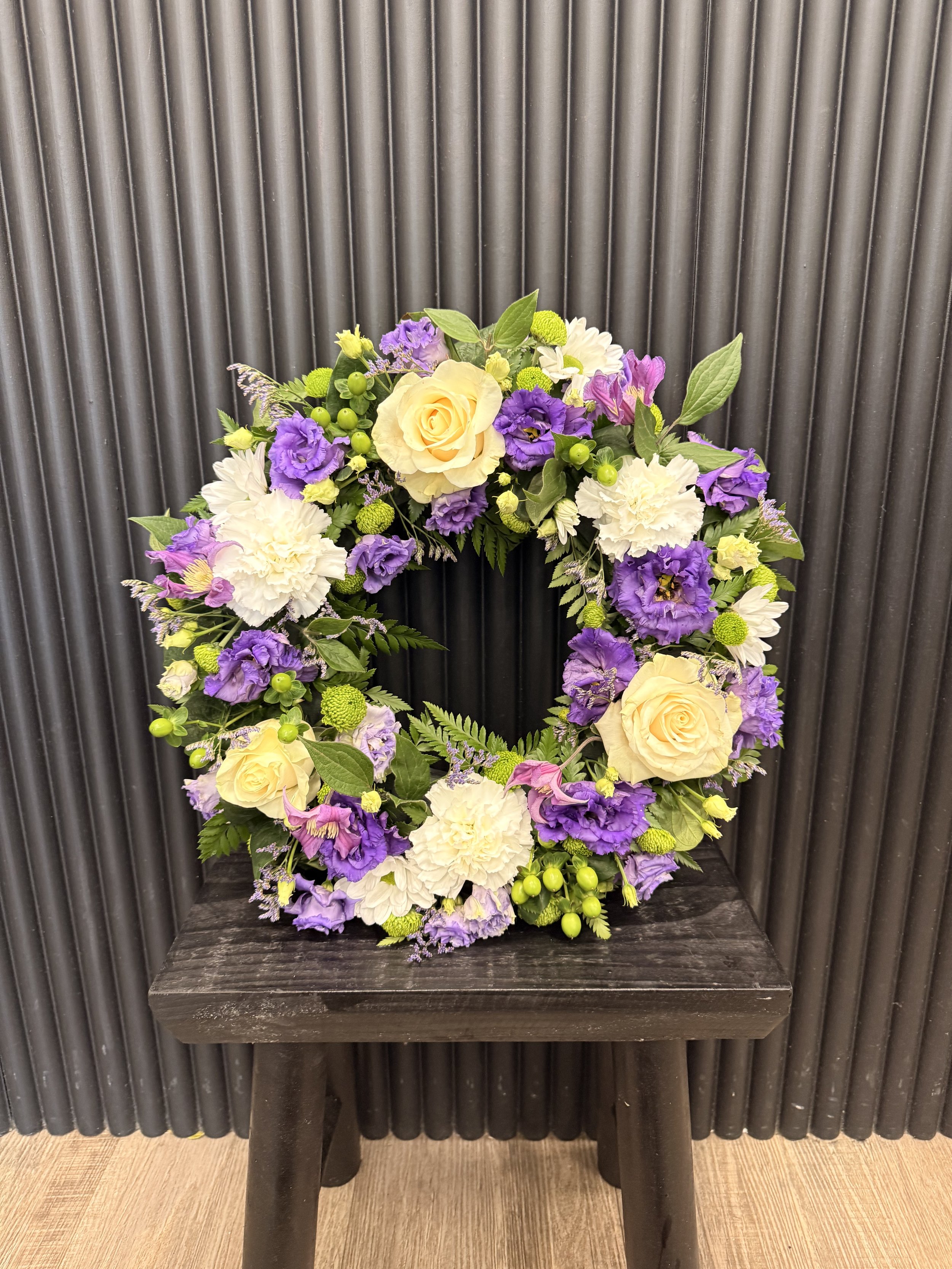 Violet Vibe Wreath