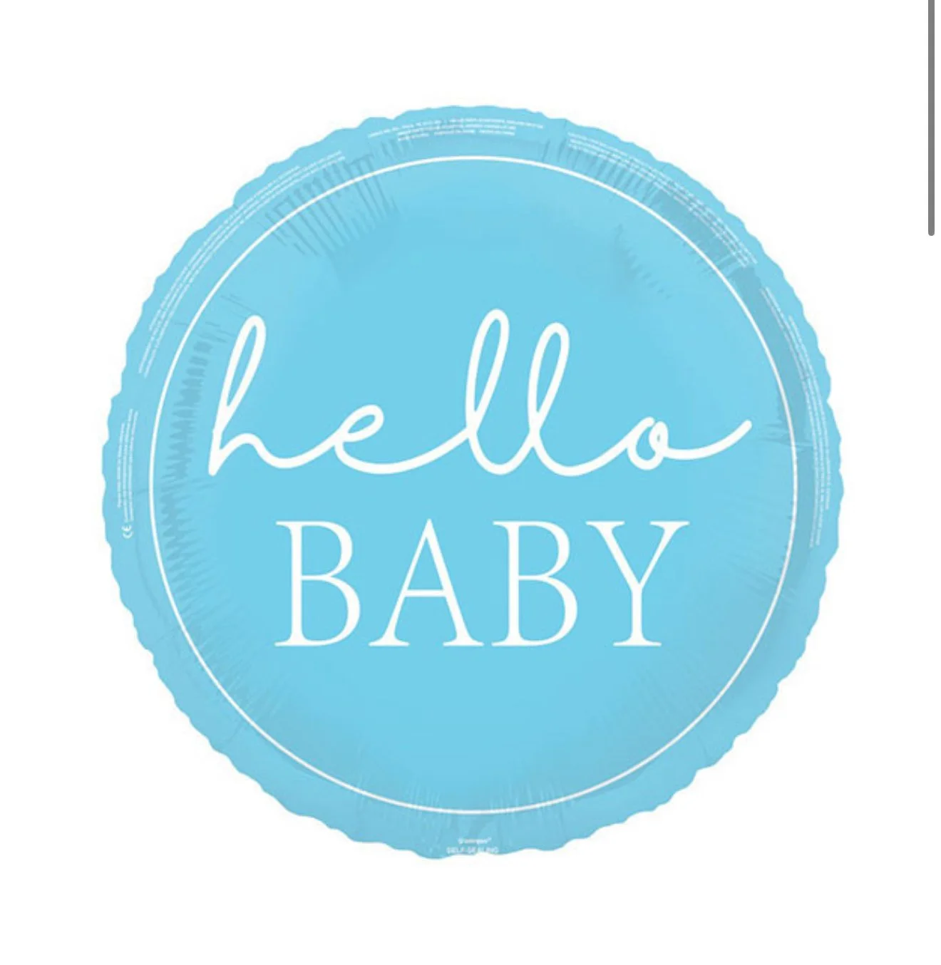 Baby Boy Balloon