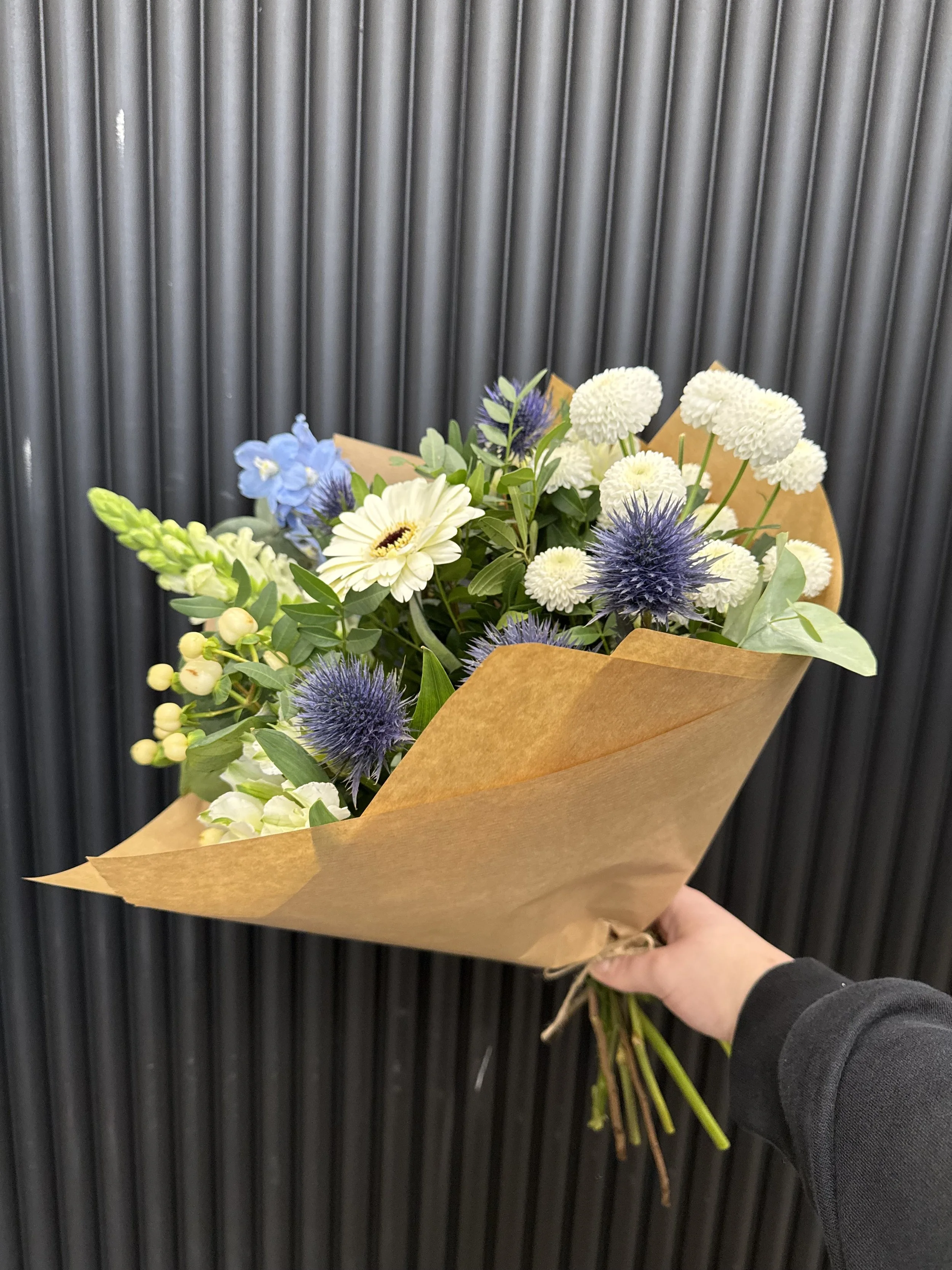 Blue Berry Hand Tied