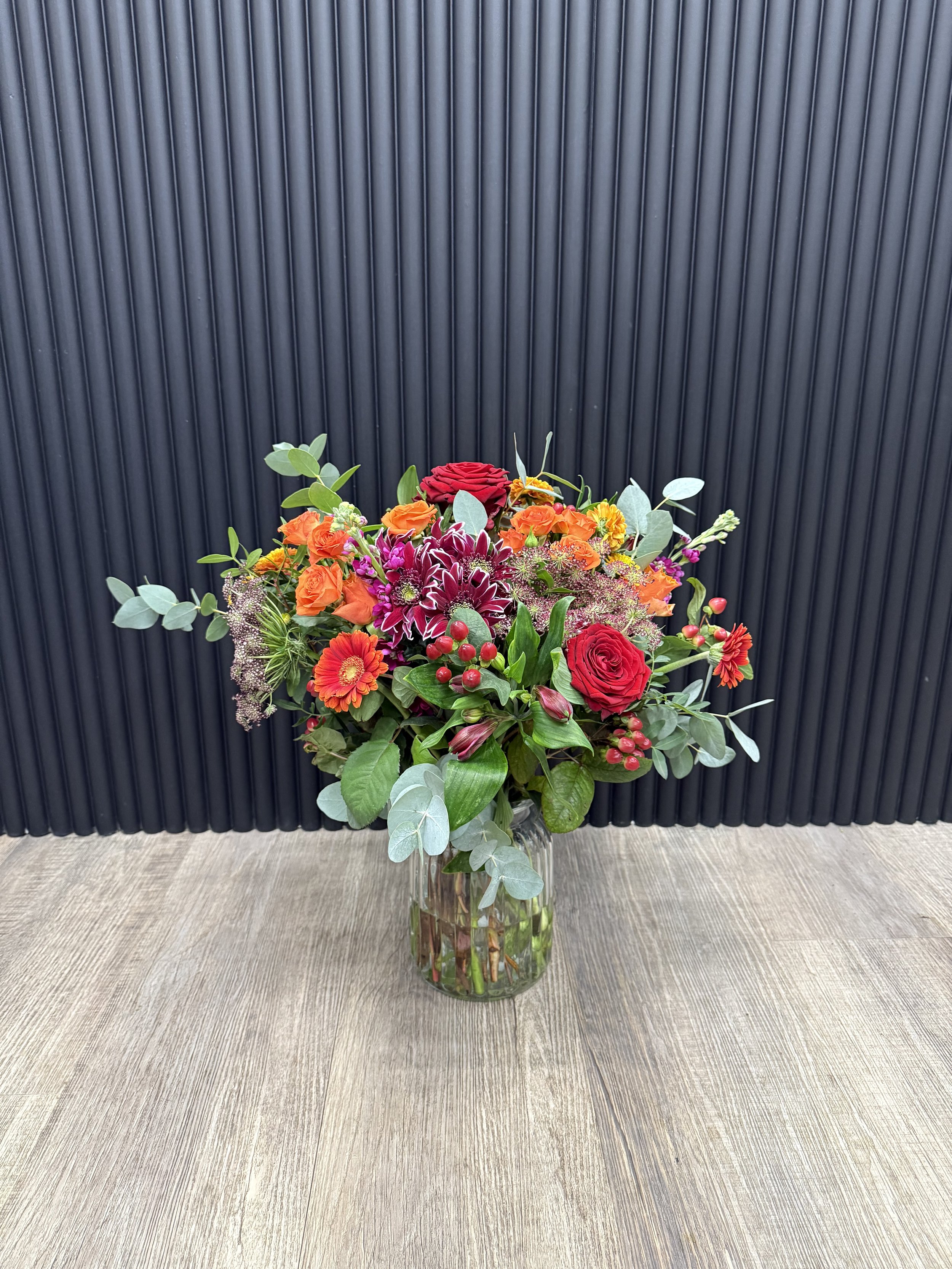 Sun Set Vase Arrangement