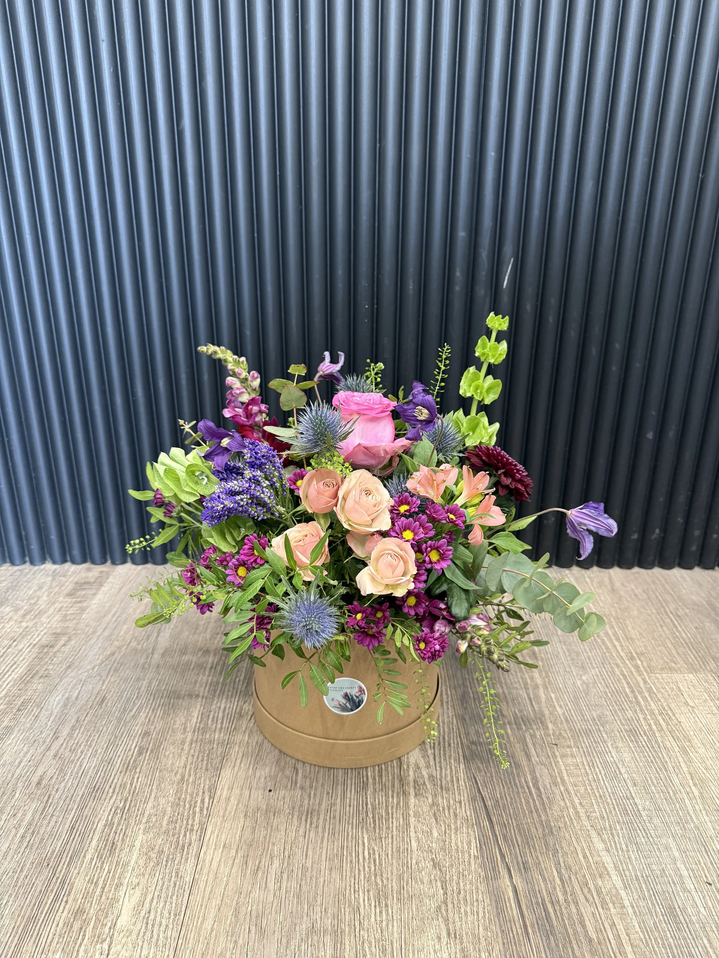 Raspberry Rush Hat Box