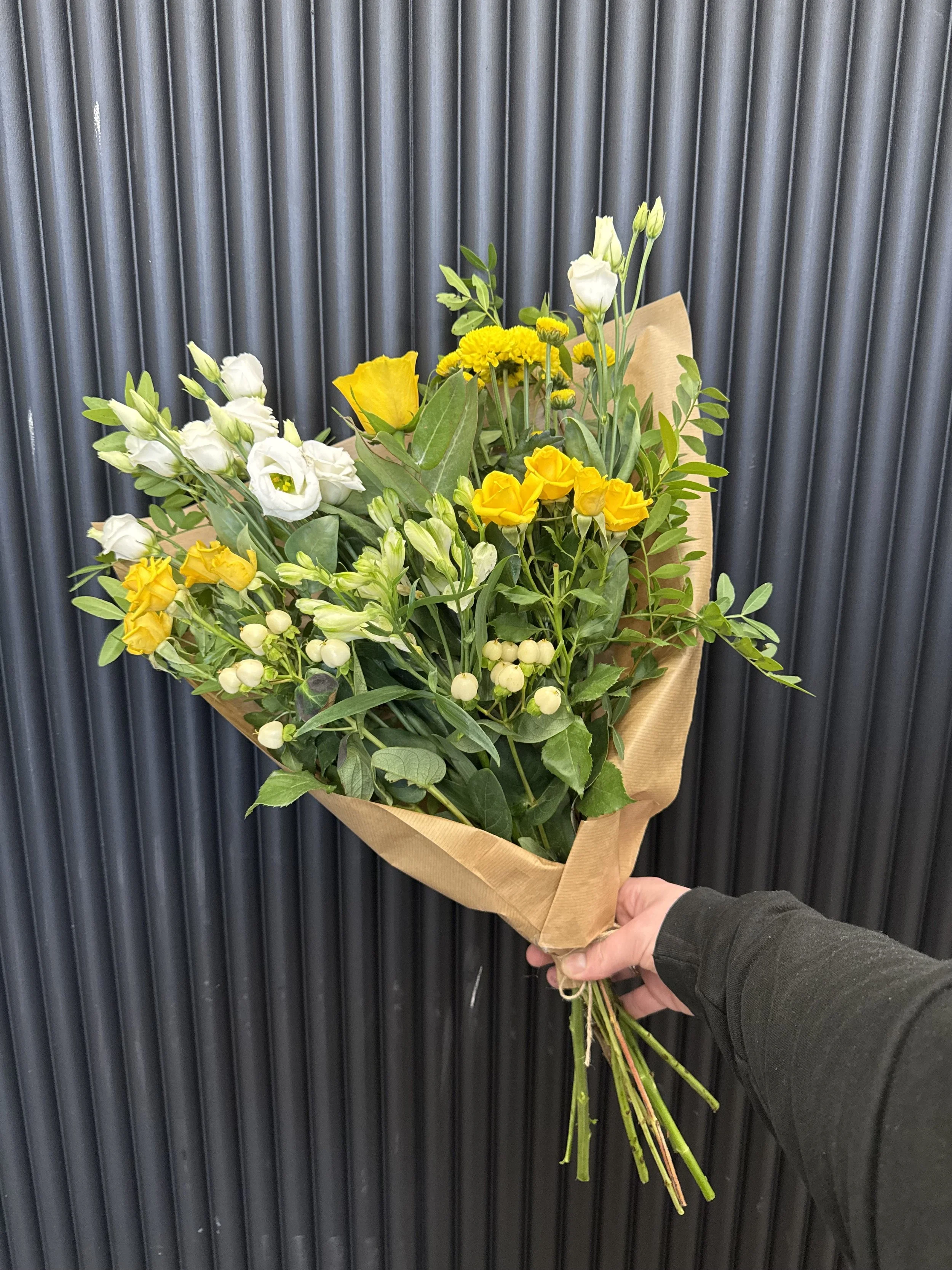 Lemon Sorbet Flat Bouquet