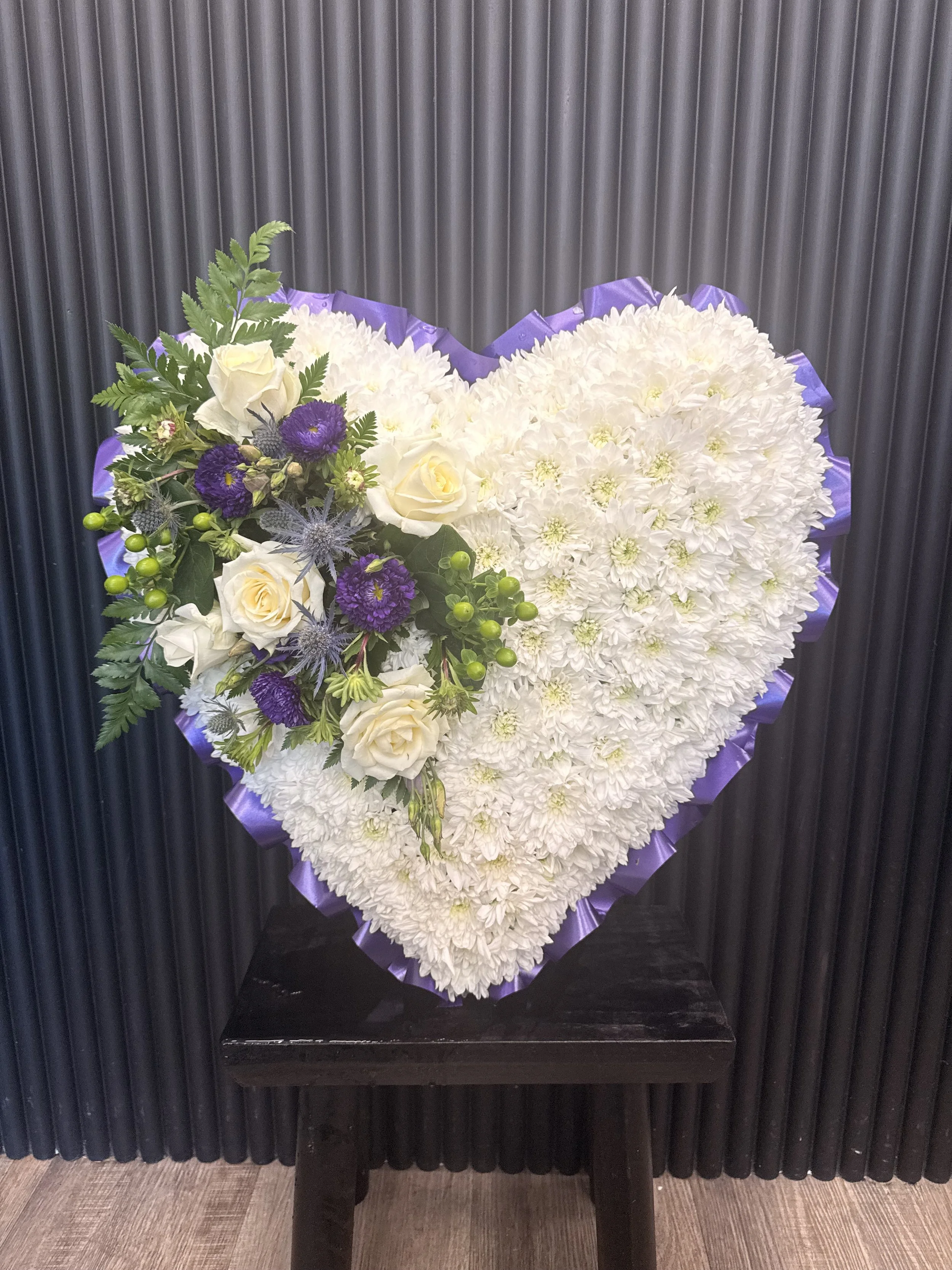 Violet Vibe Based Heart