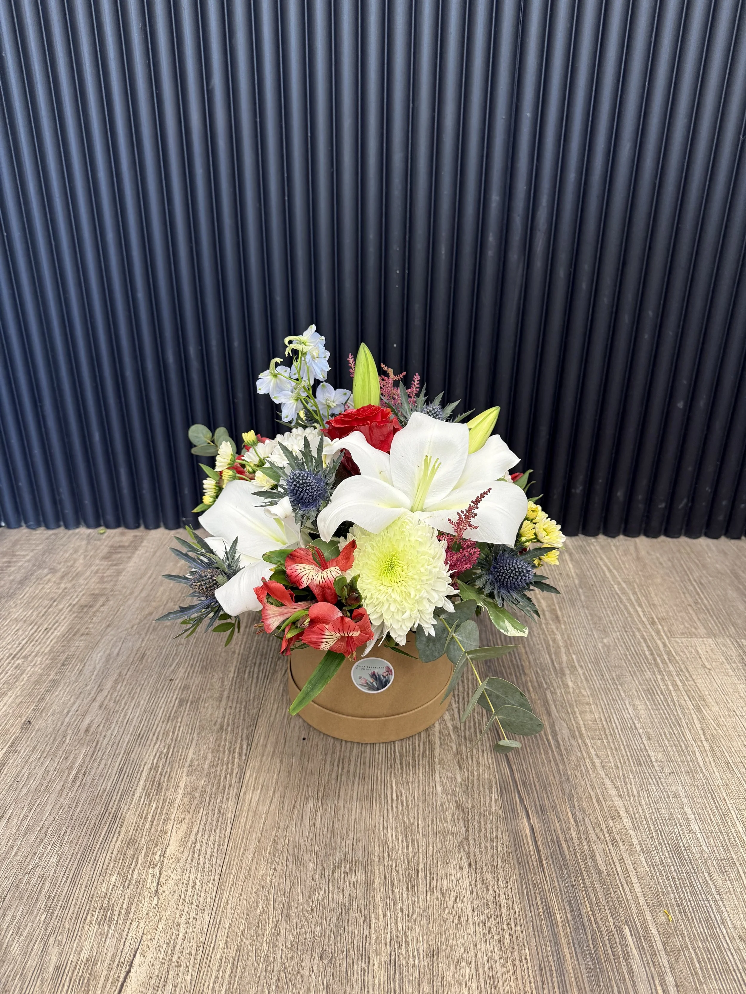 Winter Bunch Hat Box