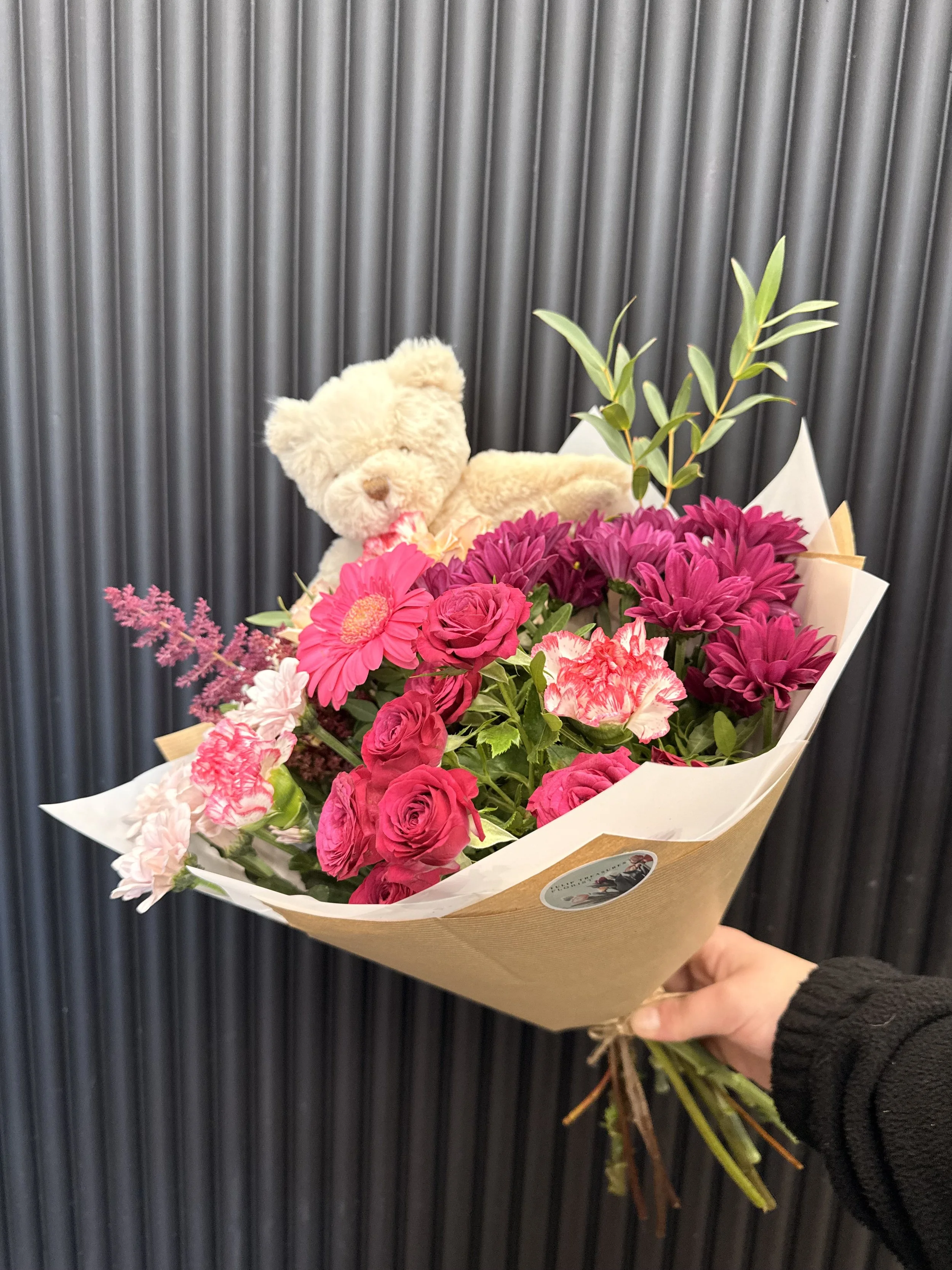 New Baby Hand Tied