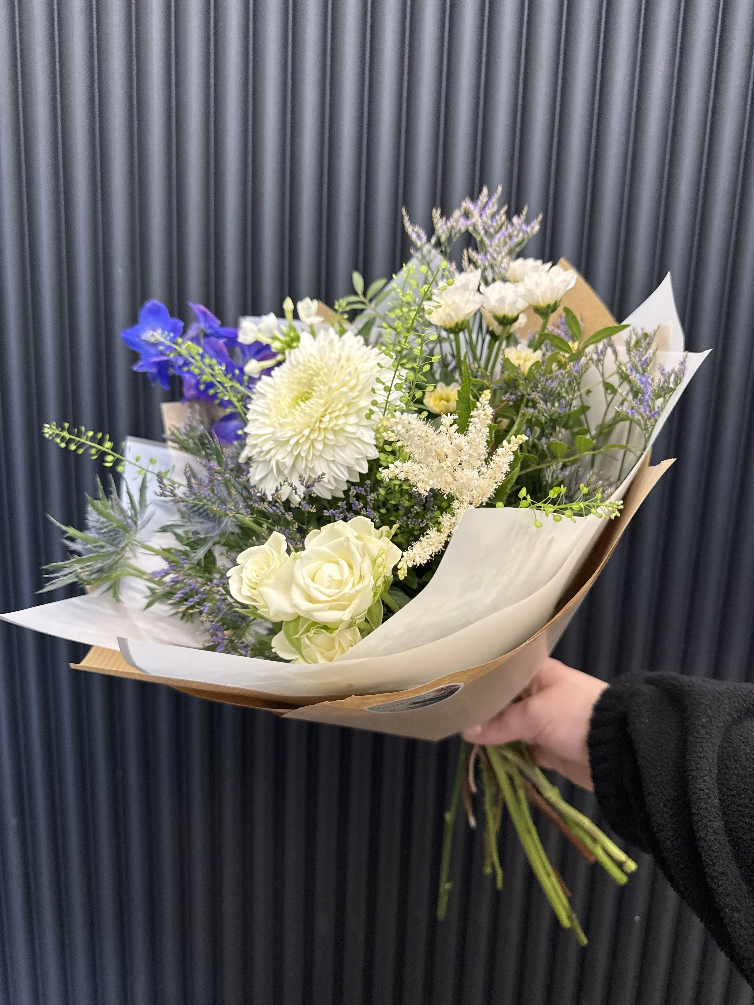 Blue Berry Hand Tied