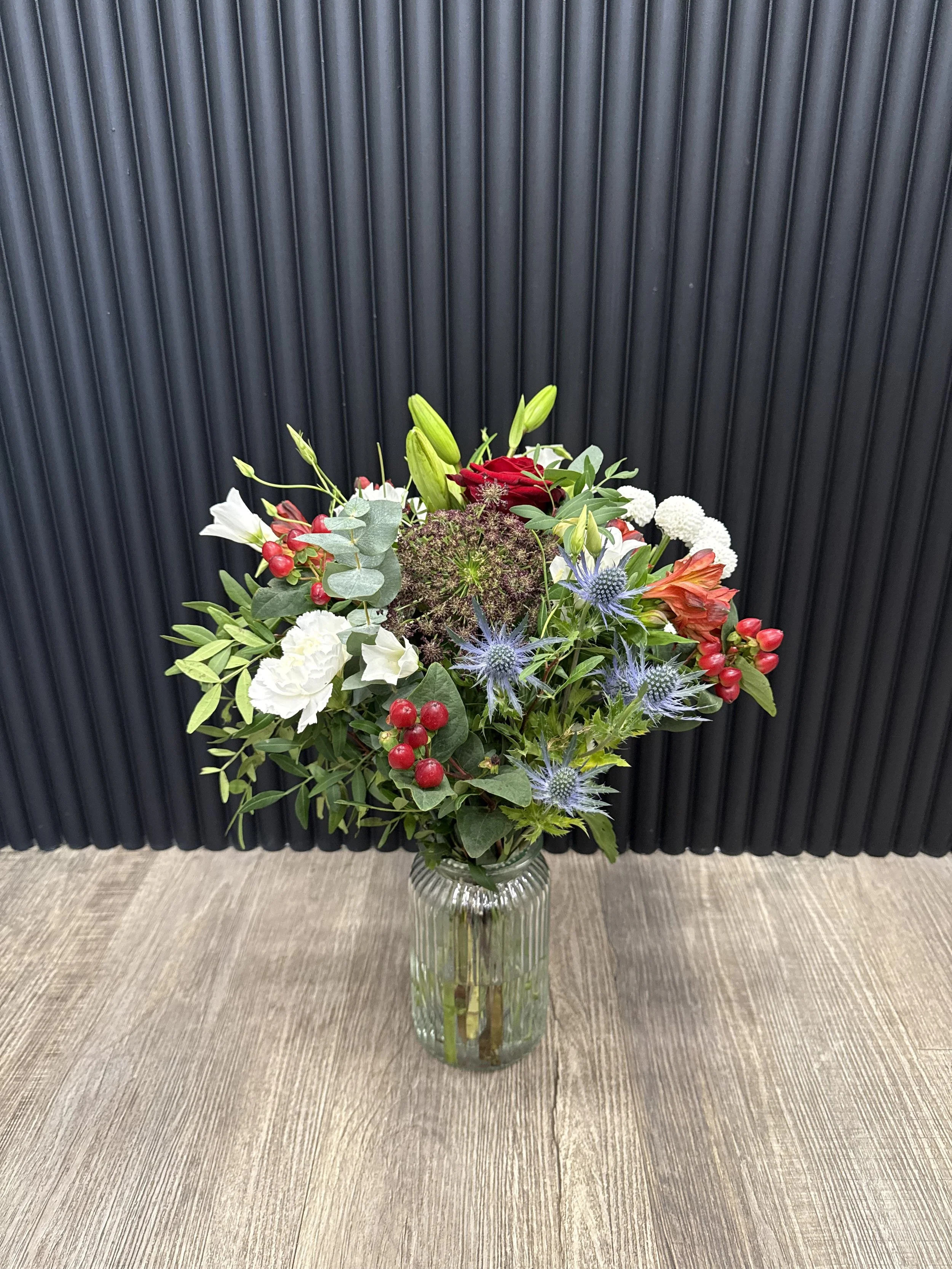 The Winter Bunch Vase Arrangement