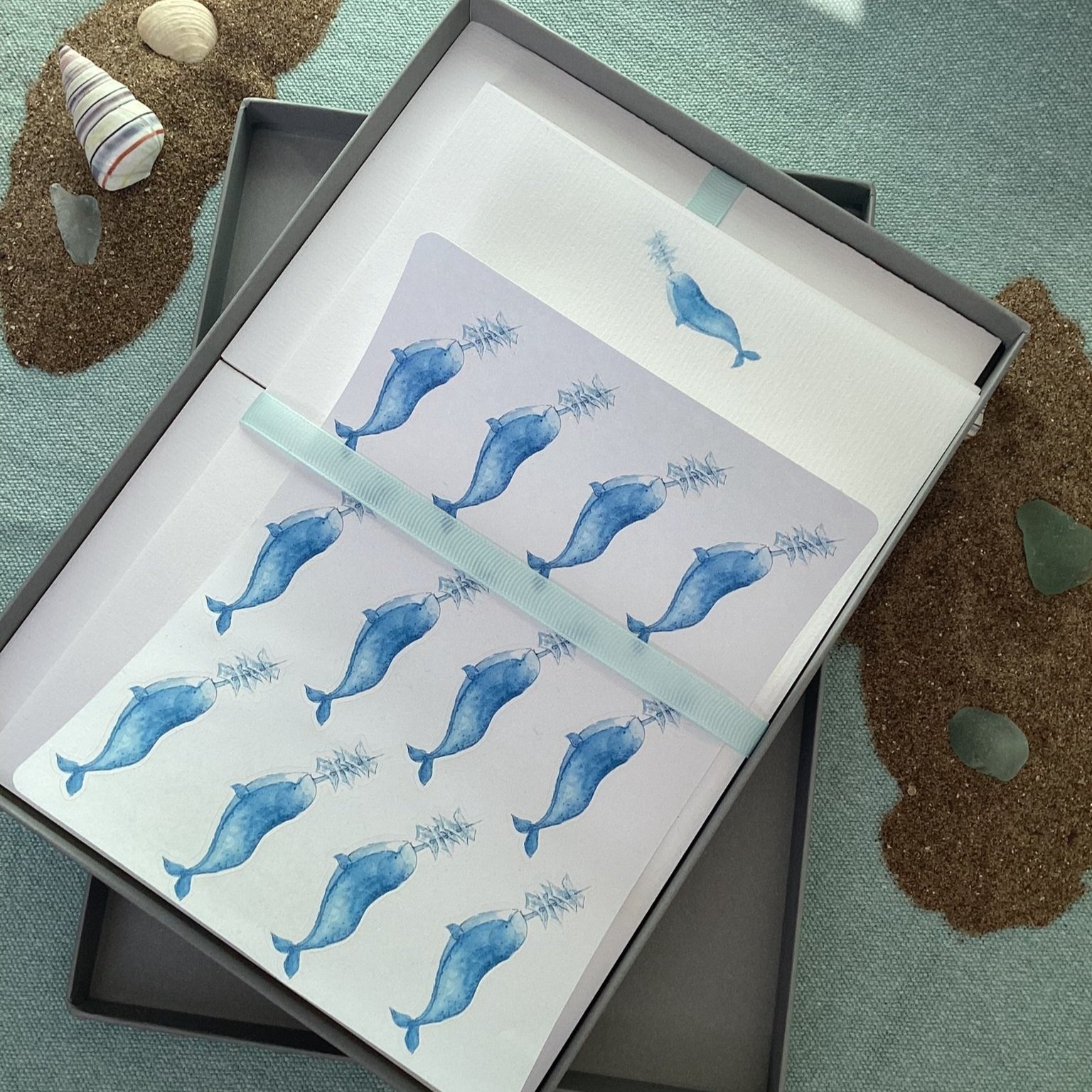 Narwhal Post Letter Set