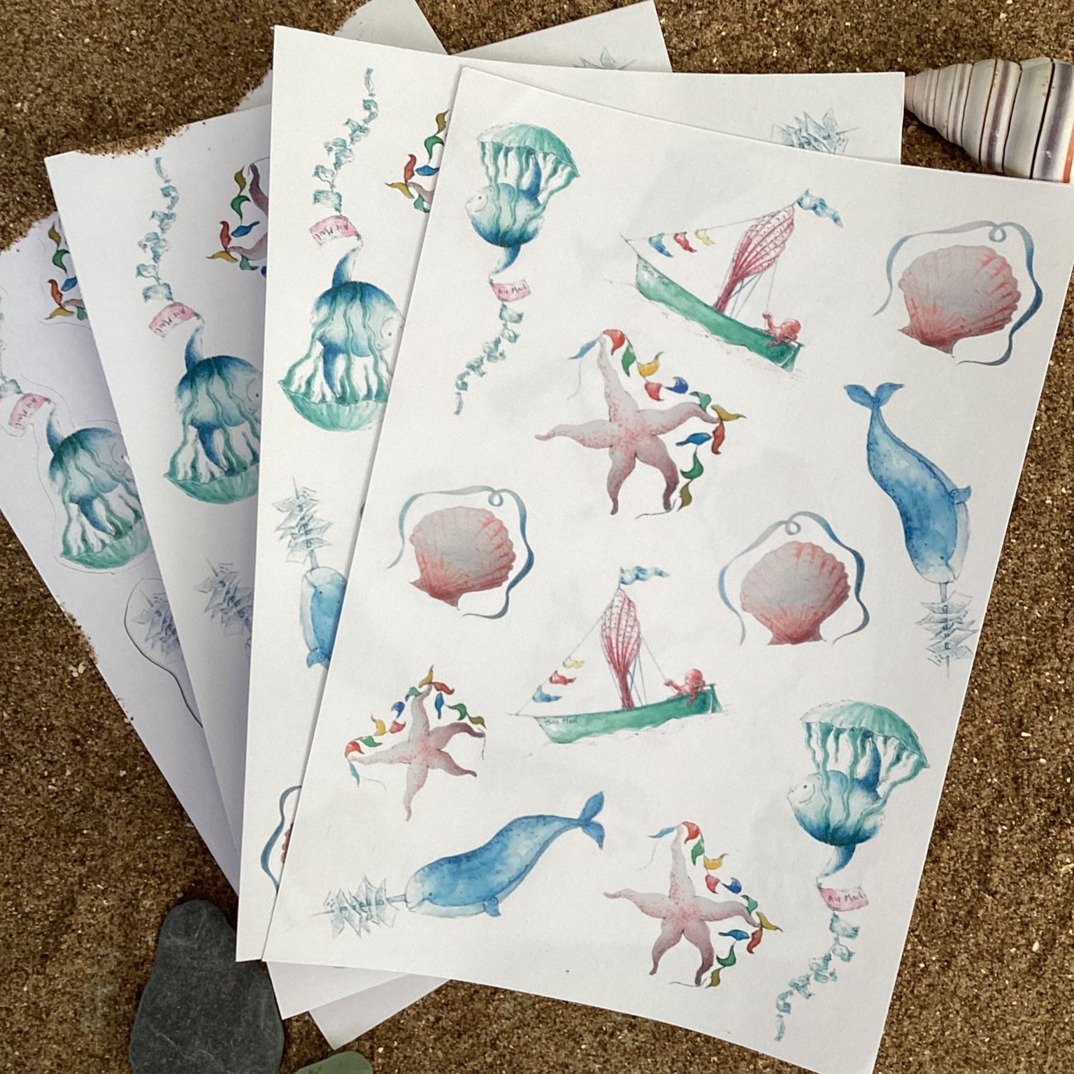 Mixed Design Sticker Set