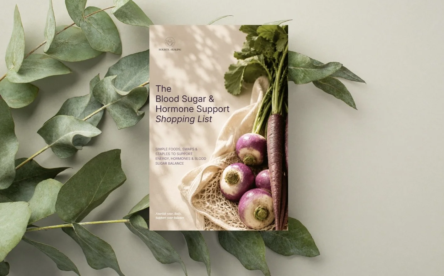 The Blood Sugar & Hormone Shopping List