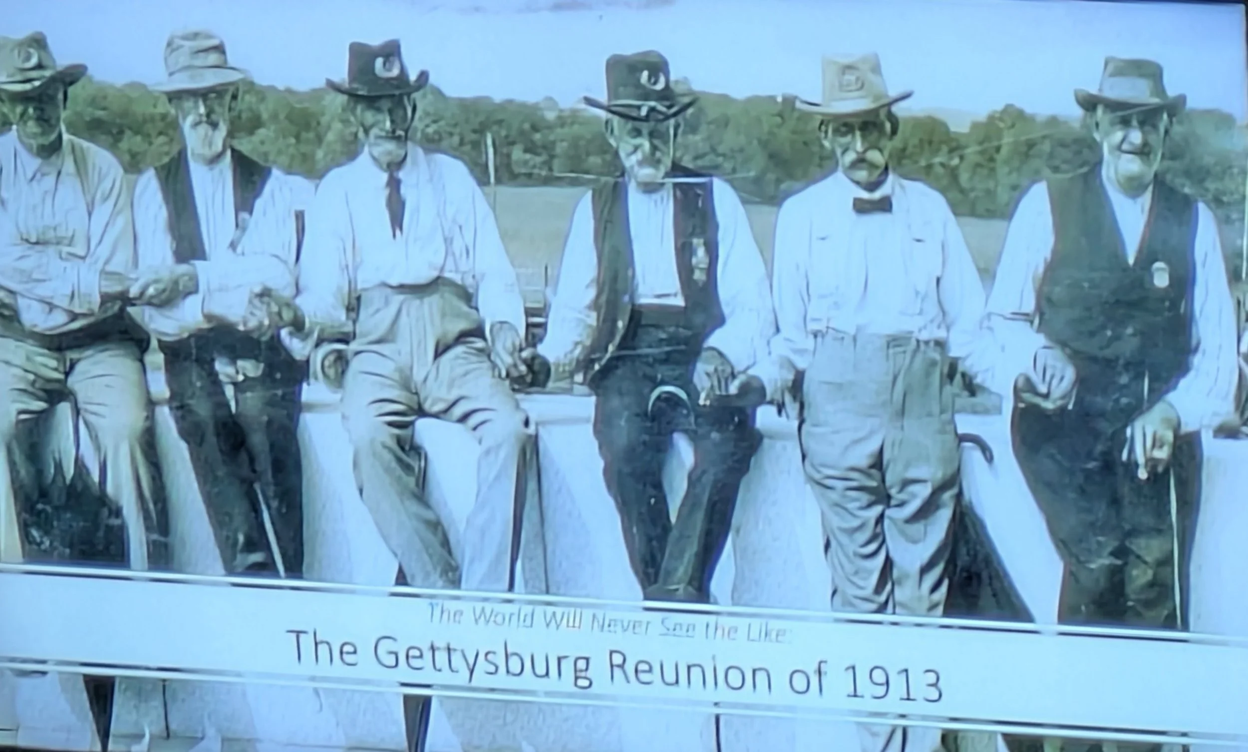 A fascinating talk on Gettysburg 50 years later