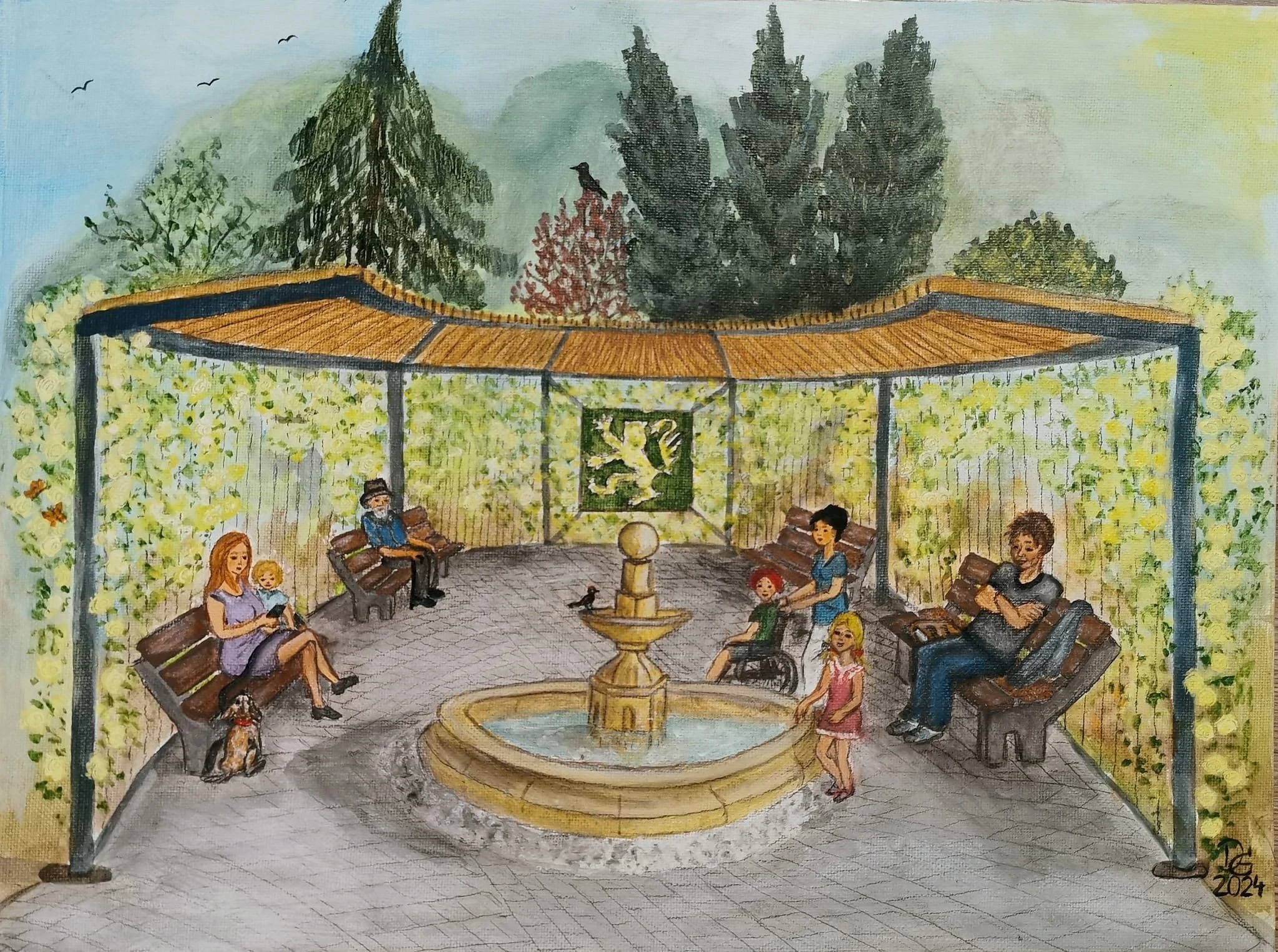 Neubau des Warda-Brunnens – Ein historischer Treffpunkt in neuem Gewandt