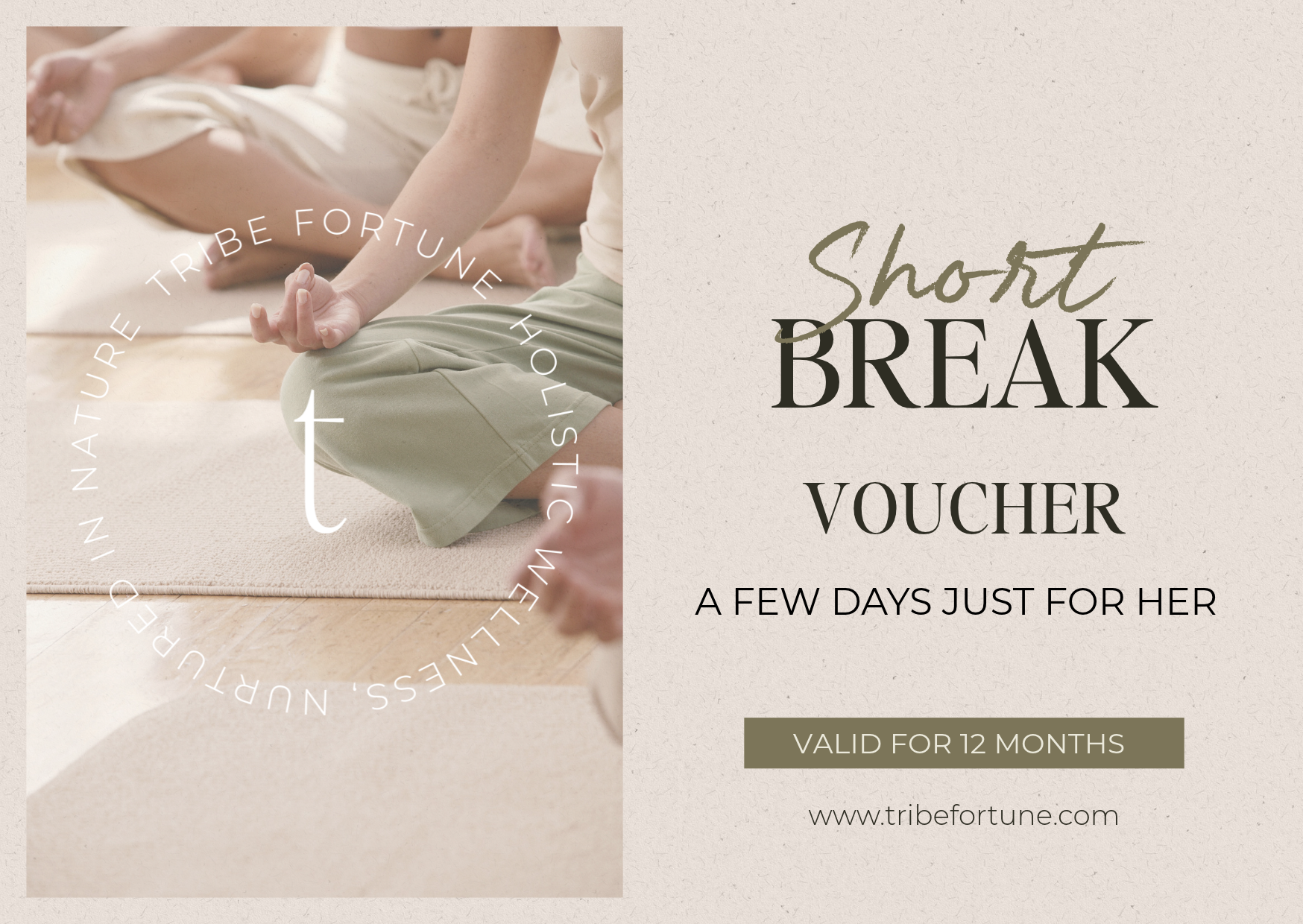 Short Break Retreat voucher
