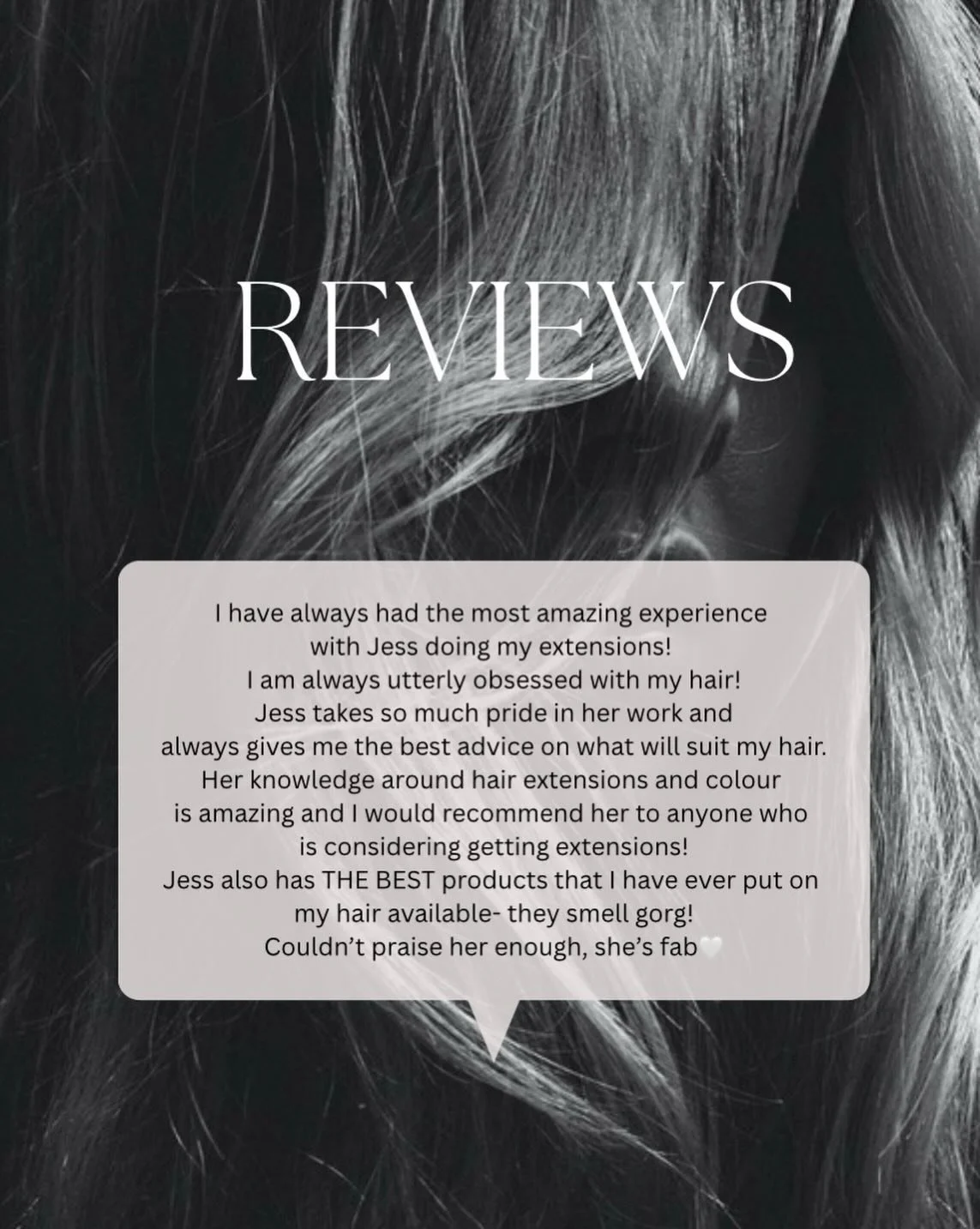 So grateful for all the love and kind words 🥹🤍 Your reviews mean the world to us and help our small business grow. If you&rsquo;ve tried our extensions and loved them, we&rsquo;d be so thankful if you left us a review&mdash;it truly makes a differe